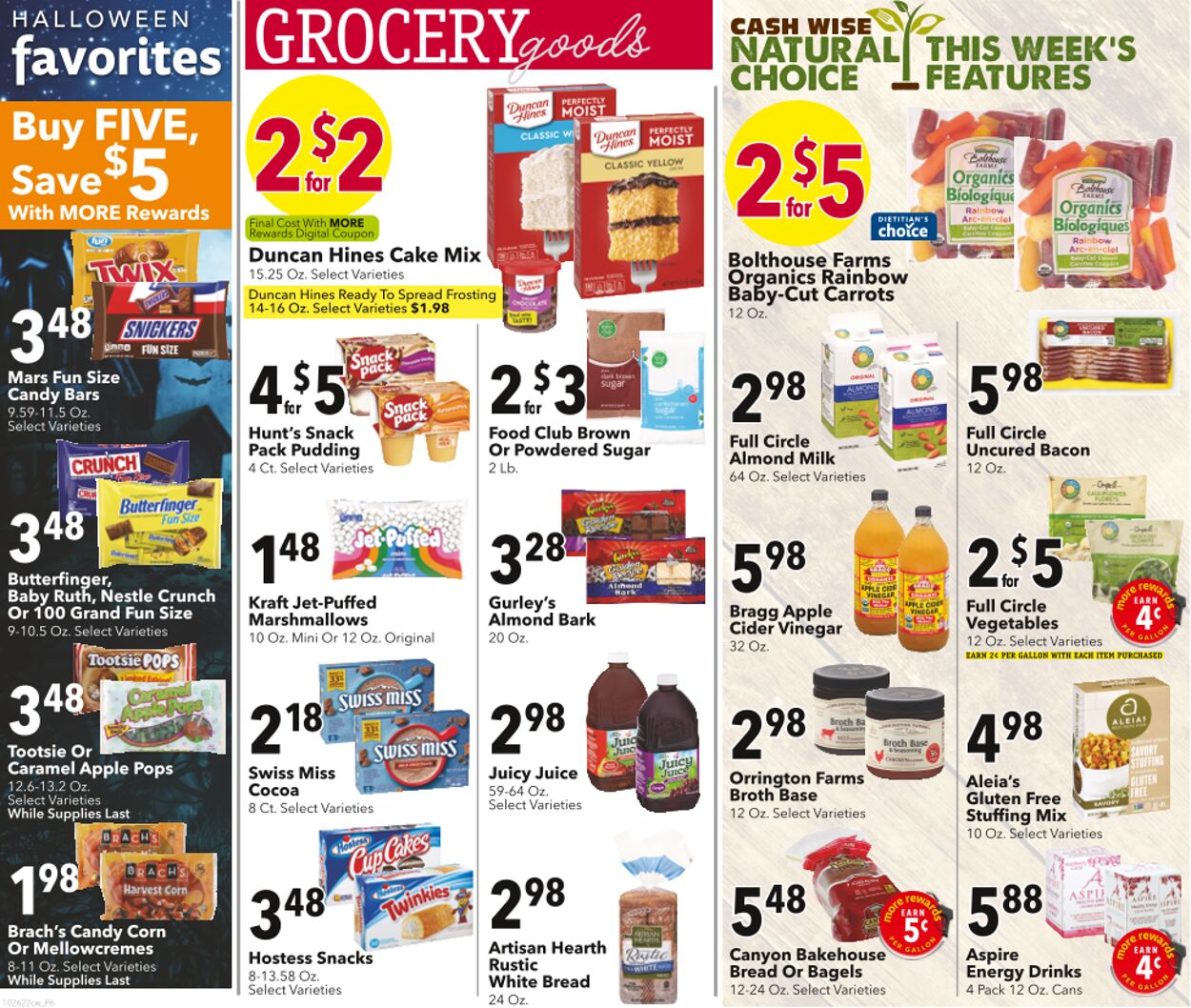 Cash Wise Weekly Ad Circular - valid 10/26-11/01/2022 (Page 6)
