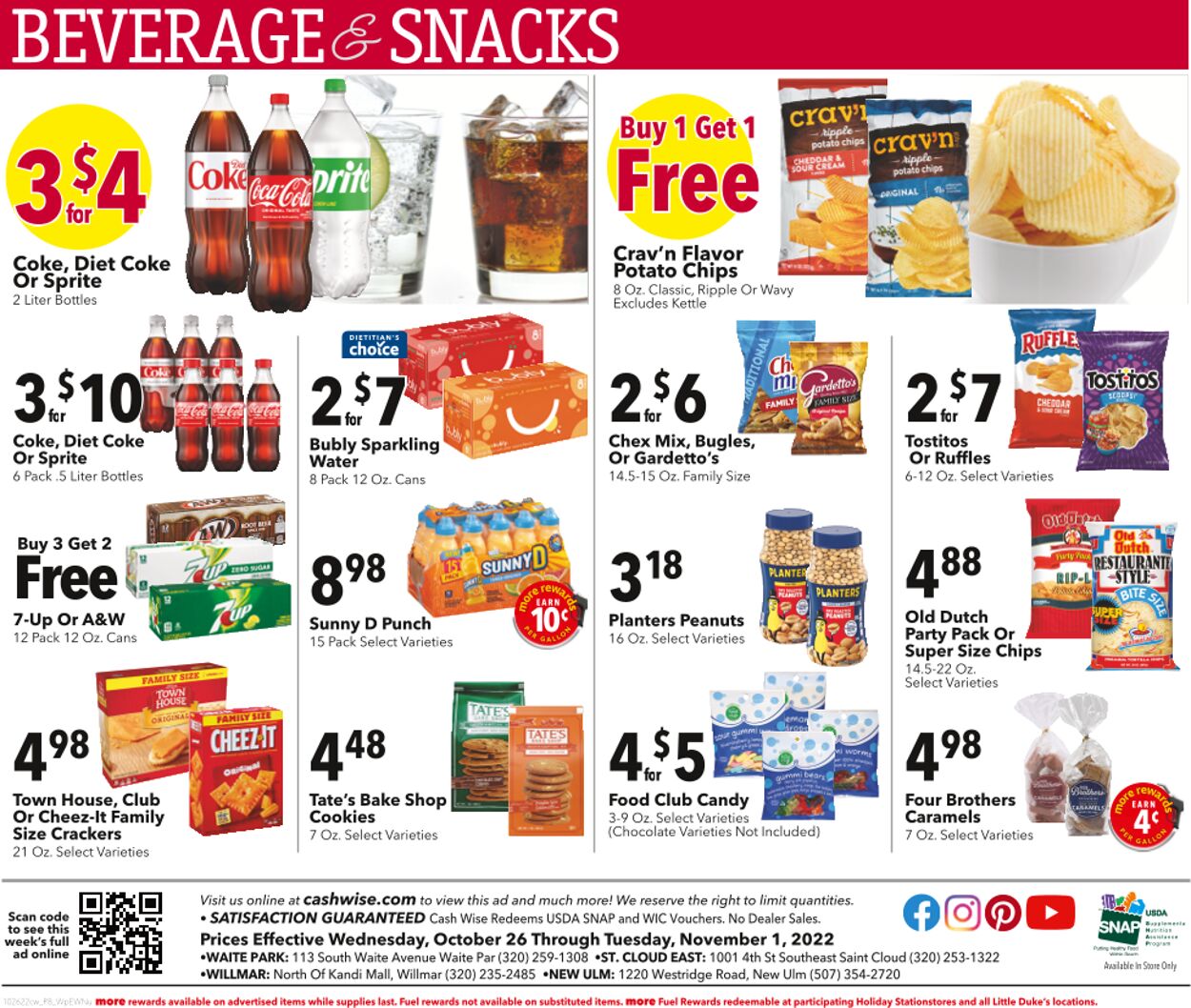 Cash Wise Weekly Ad Circular - valid 10/26-11/01/2022 (Page 8)