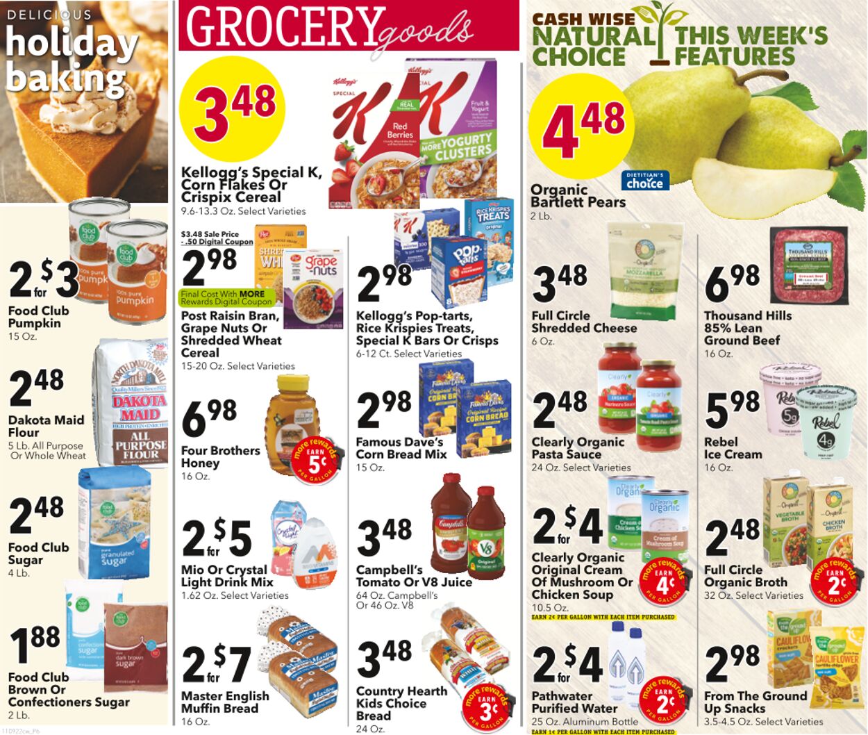 Cash Wise Weekly Ad Circular - valid 11/10-11/16/2022 (Page 6)