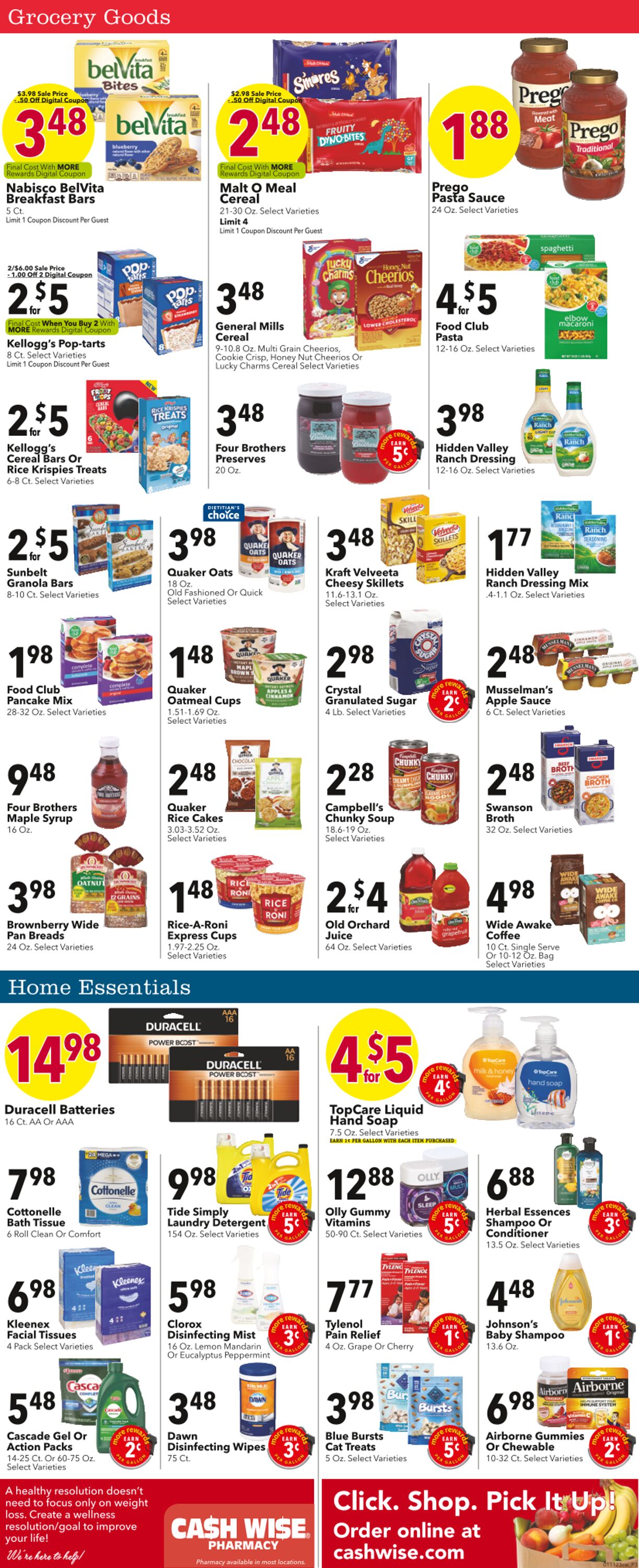 Cash Wise Weekly Ad Circular - valid 01/12-01/18/2023 (Page 3)