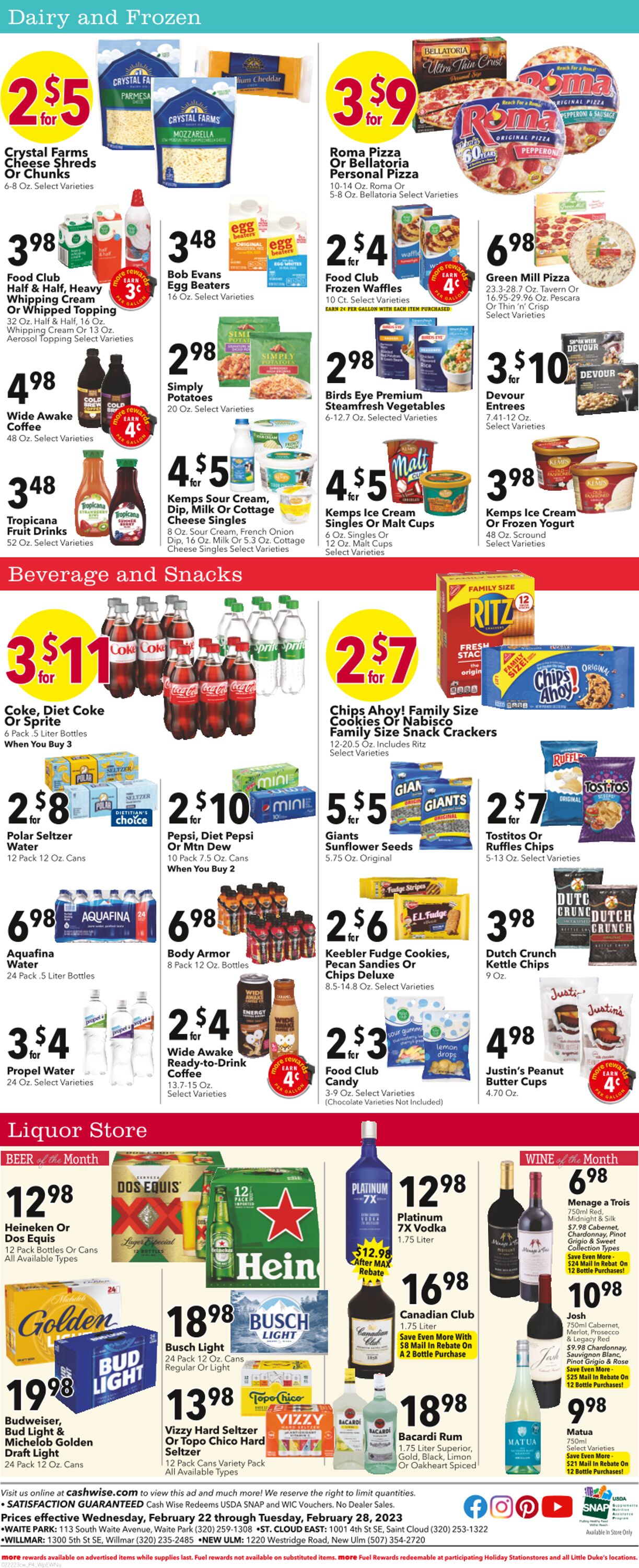Cash Wise Weekly Ad Circular - valid 02/23-03/01/2023 (Page 4)