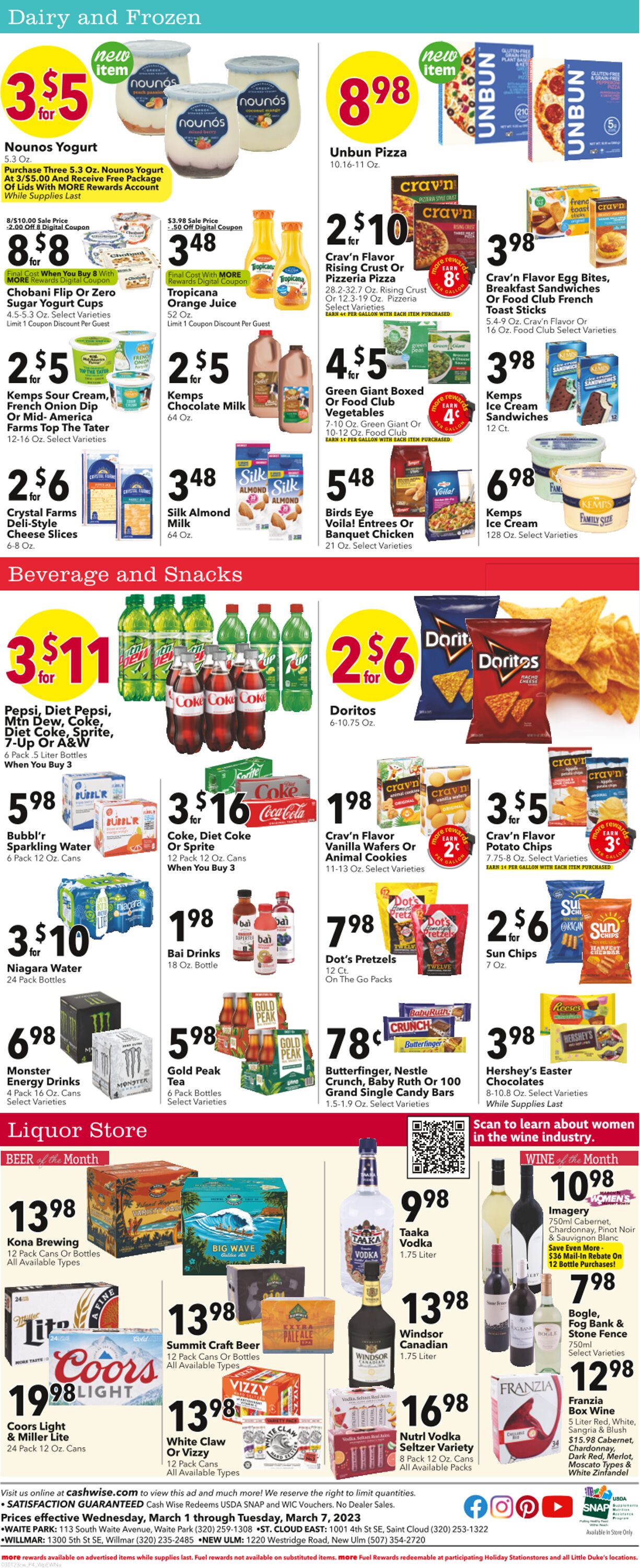 Cash Wise Weekly Ad Circular - valid 03/02-03/08/2023 (Page 4)