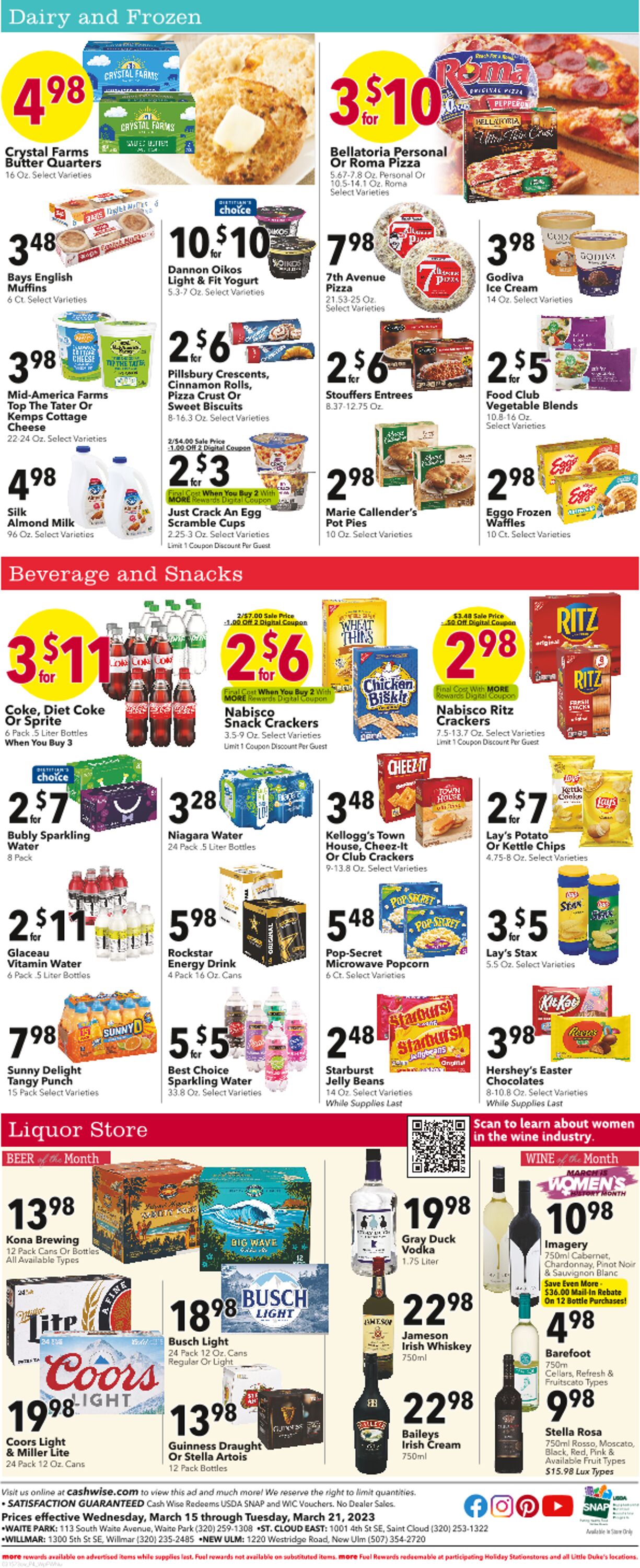 Cash Wise Weekly Ad Circular - valid 03/16-03/22/2023 (Page 4)