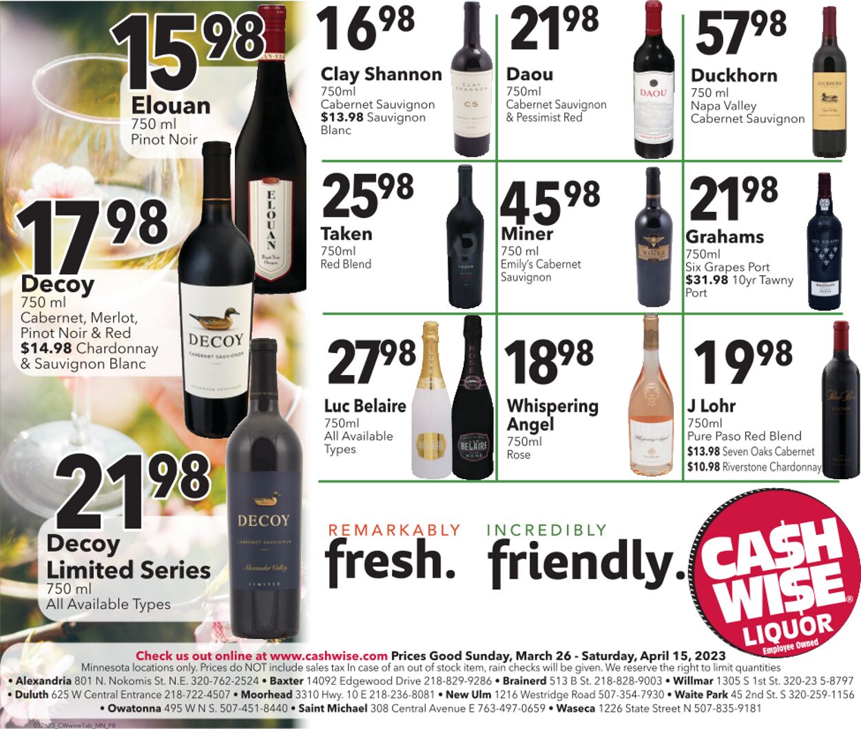 Cash Wise Weekly Ad Circular - valid 03/30-04/16/2023 (Page 8)