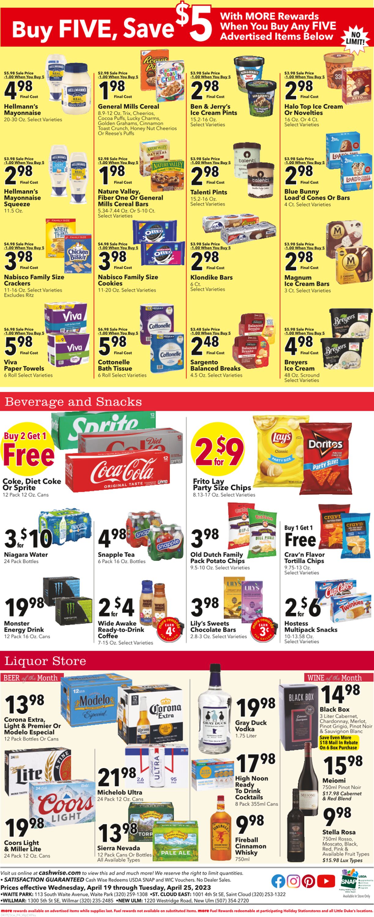 Cash Wise Weekly Ad Circular - valid 04/20-04/26/2023 (Page 4)
