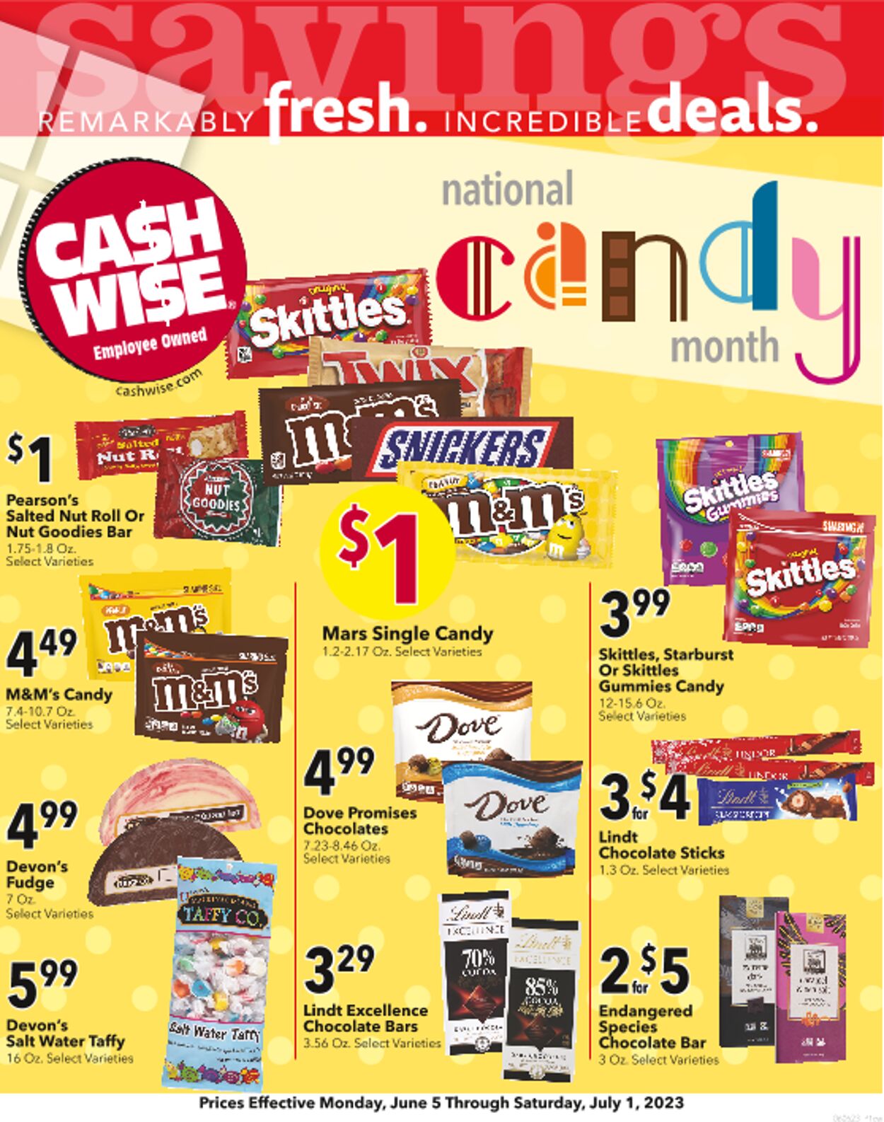 Cash Wise Weekly Ad Circular - valid 06/06-07/03/2023