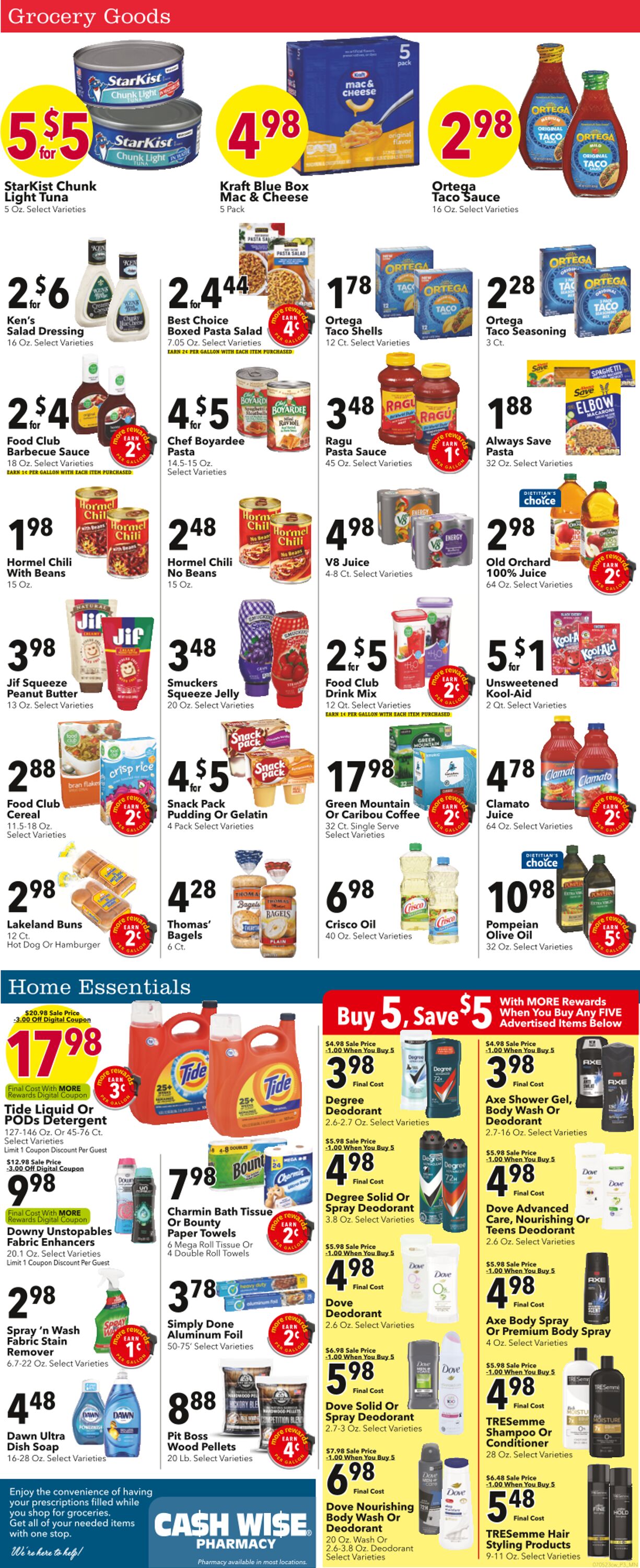 Cash Wise Weekly Ad Circular - valid 07/06-07/12/2023 (Page 3)