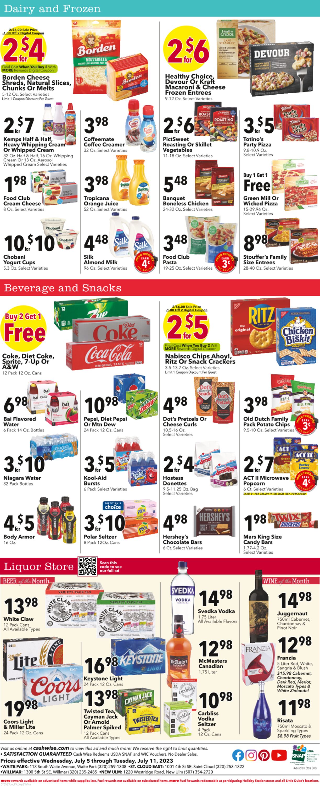 Cash Wise Weekly Ad Circular - valid 07/06-07/12/2023 (Page 4)