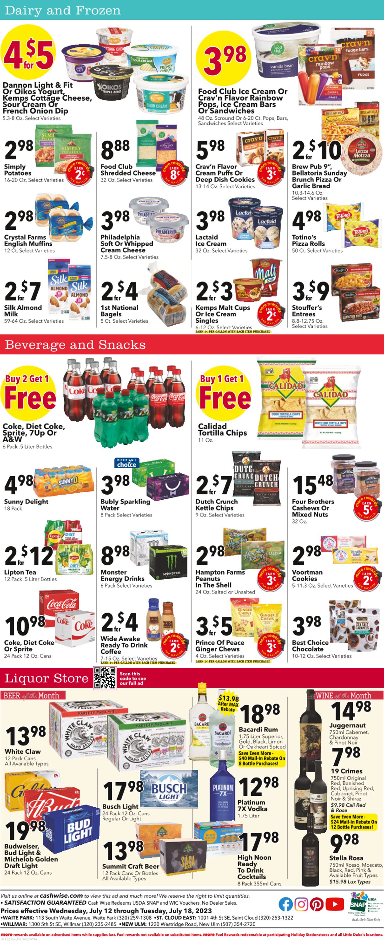 Cash Wise Weekly Ad Circular - valid 07/13-07/19/2023 (Page 4)