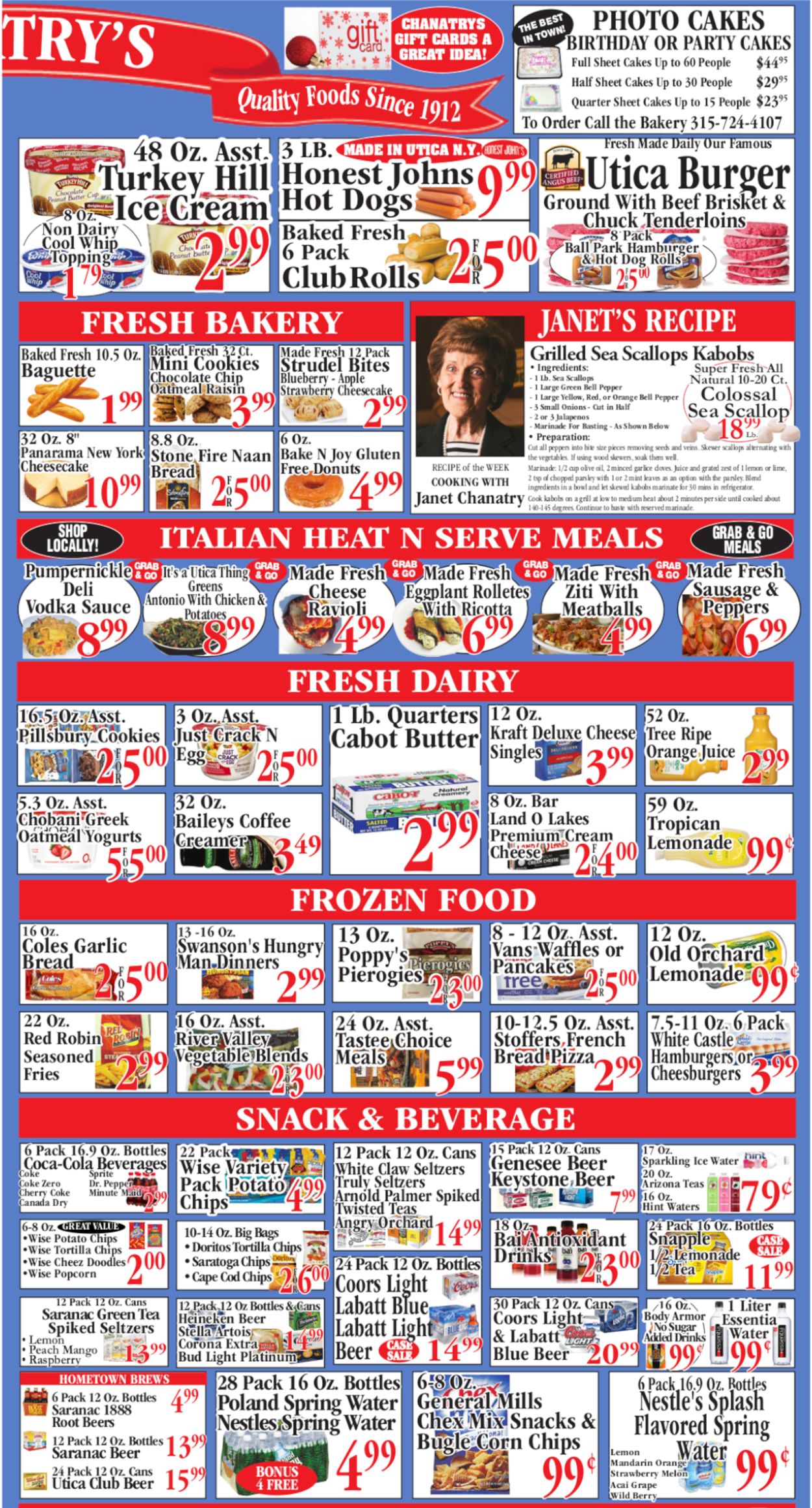 Chanatry's Hometown Market Weekly Ad Circular - valid 08/09-08/15/2020 (Page 3)