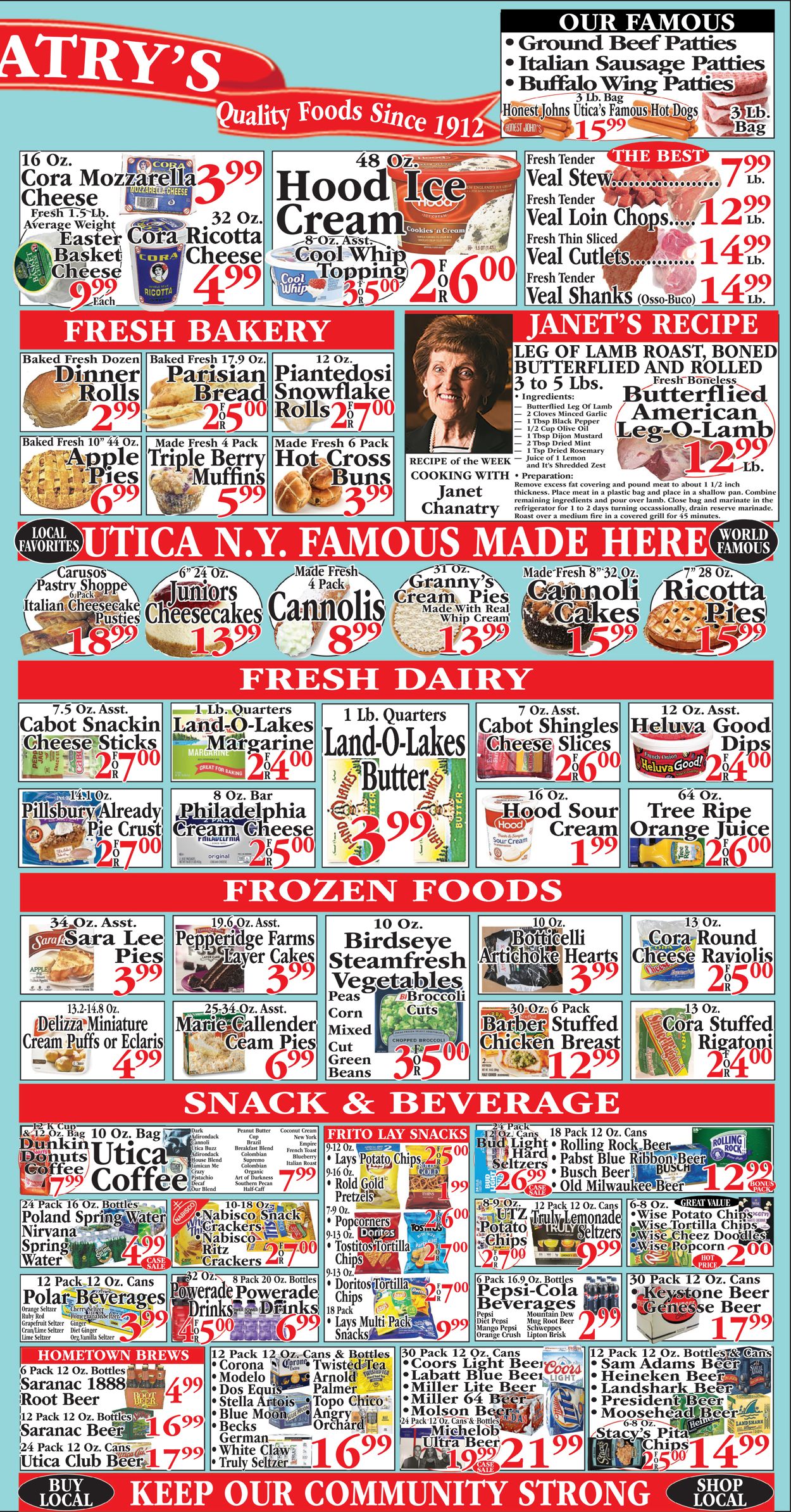 Chanatry's Hometown Market EASTER 2022 Weekly Ad Circular - valid 04/10-04/16/2022 (Page 3)