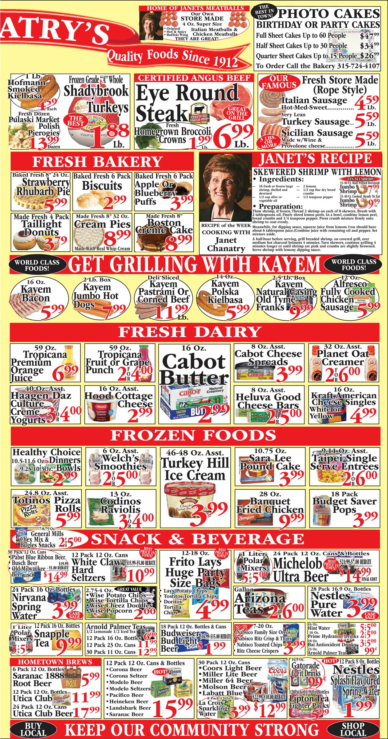 Chanatry's Hometown Market Weekly Ad Circular - valid 07/30-08/06/2023 (Page 3)