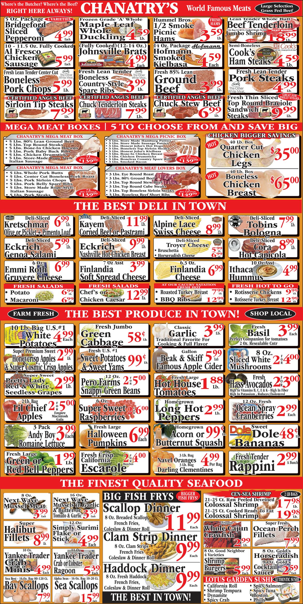 Chanatry's Hometown Market Weekly Ad Circular - valid 10/29-11/05/2023 (Page 4)