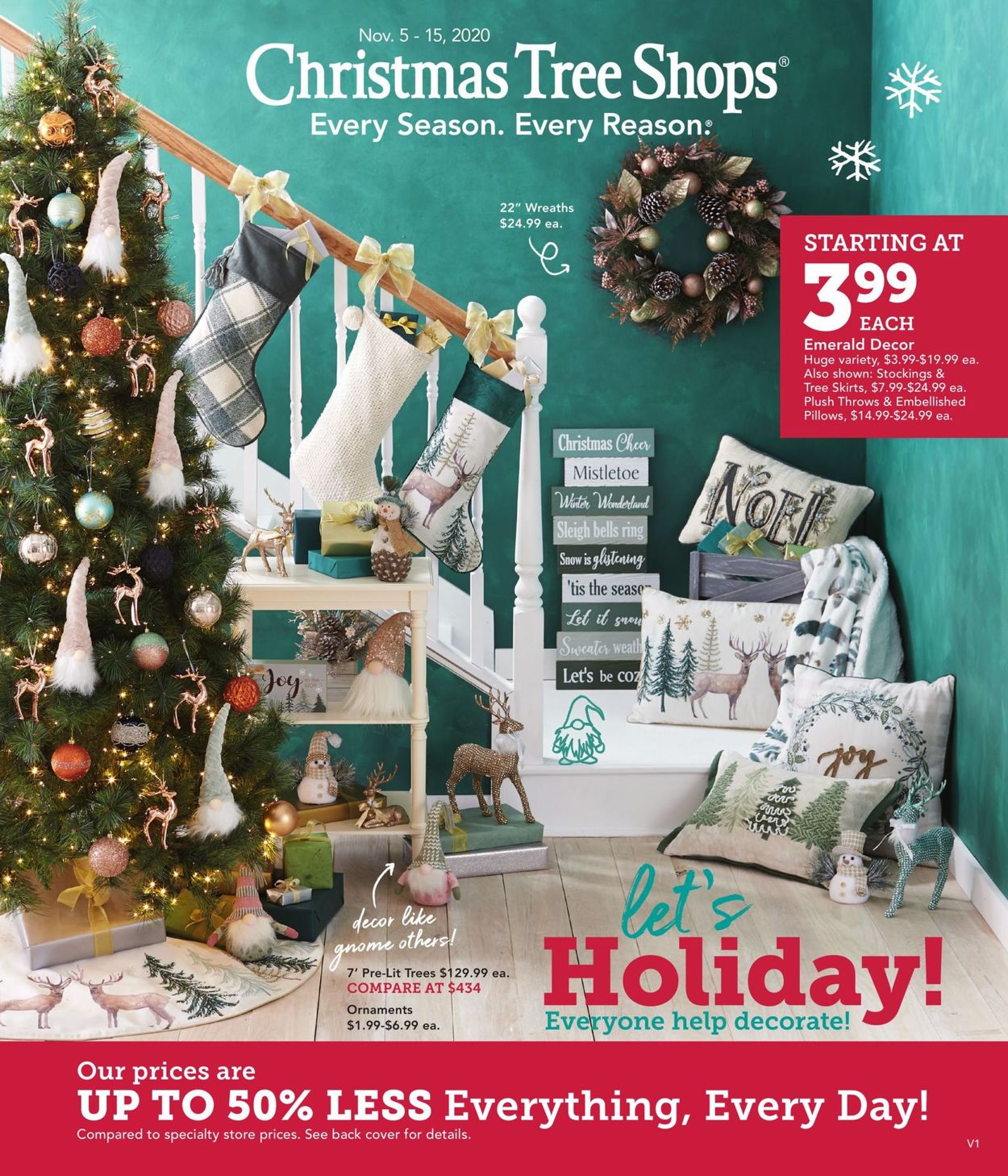 Christmas Tree Shops Holiday 2020 Weekly Ad Circular - valid 11/05-11/15/2020