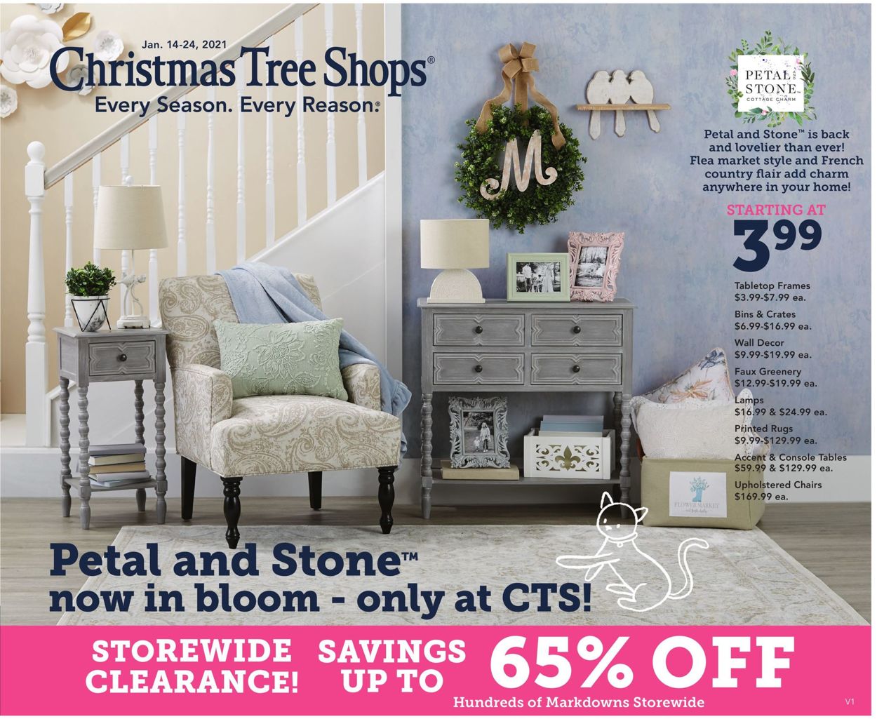 Christmas Tree Shops Weekly Ad Circular - valid 01/14-01/24/2021