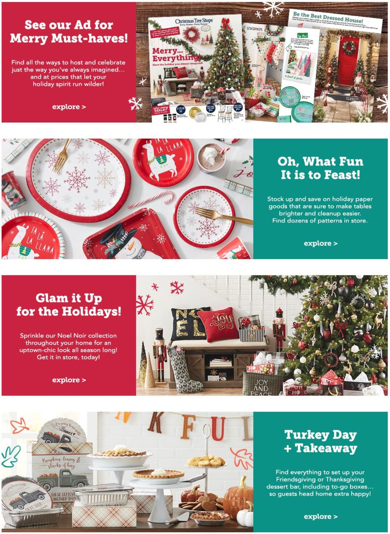 Christmas Tree Shops HOLIDAY 2021 Weekly Ad Circular - valid 11/16-11/30/2021