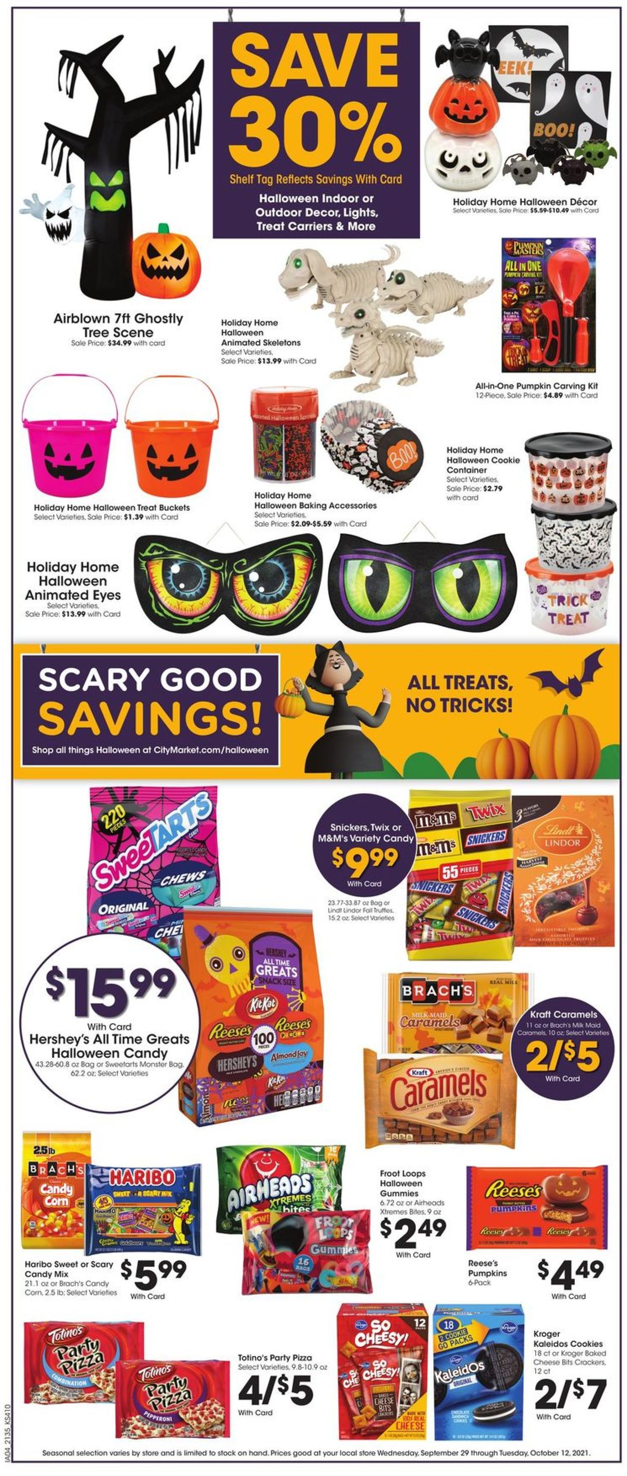 City Market Halloween 2021 Weekly Ad Circular - valid 10/06-10/12/2021 (Page 12)