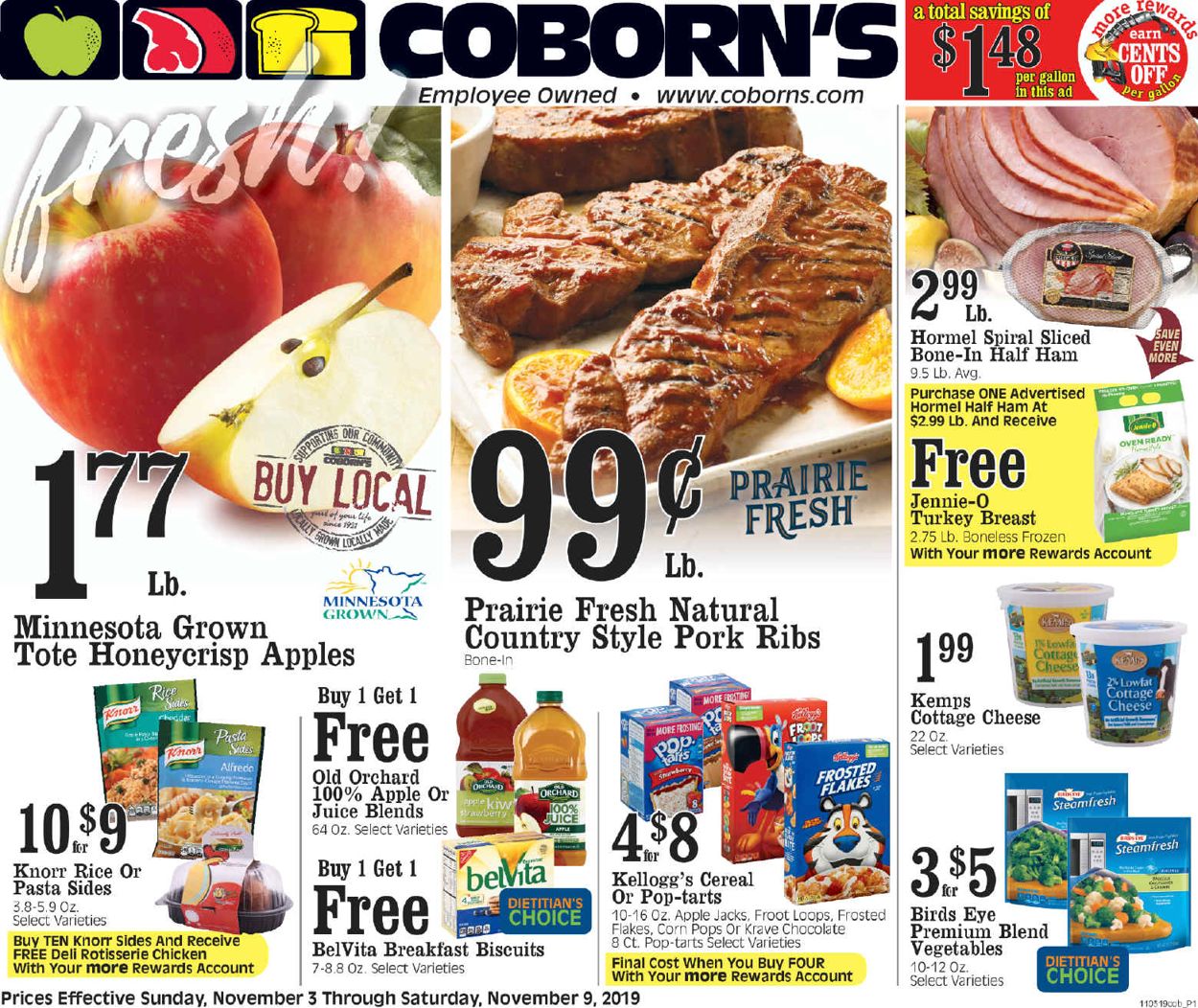 Coborn's Weekly Ad Circular - valid 11/03-11/09/2019