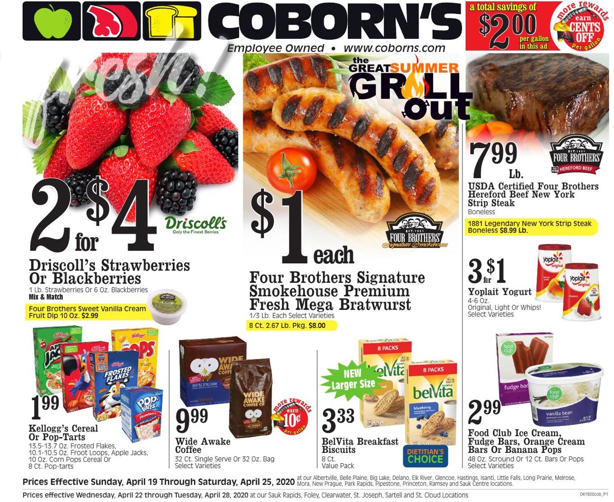 Coborn's Weekly Ad Circular - valid 04/19-04/28/2020