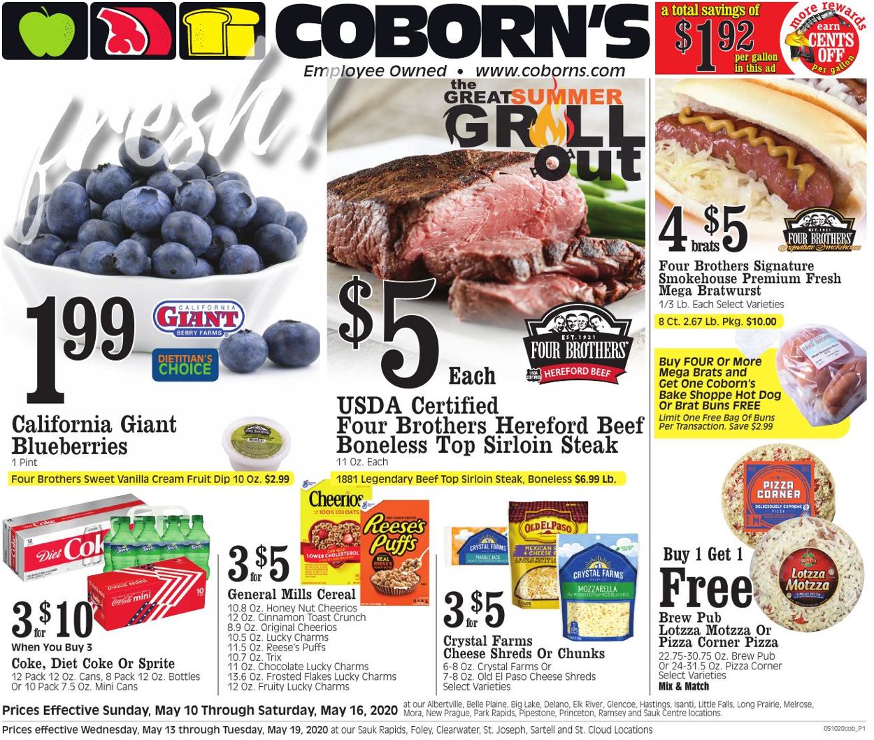 Coborn's Weekly Ad Circular - valid 05/10-05/16/2020