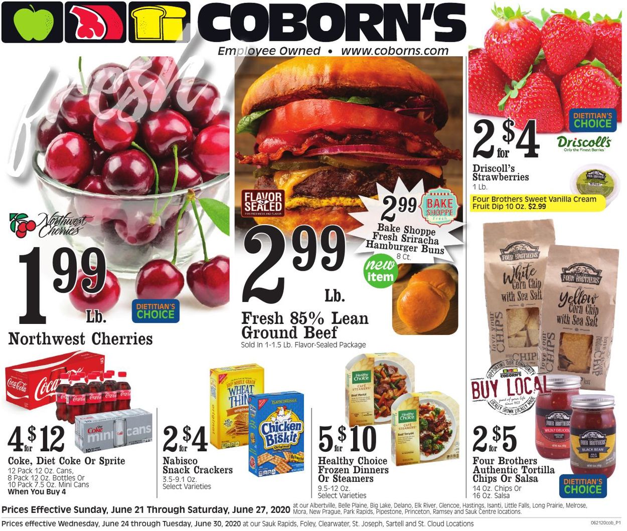Coborn's Weekly Ad Circular - valid 06/21-06/27/2020