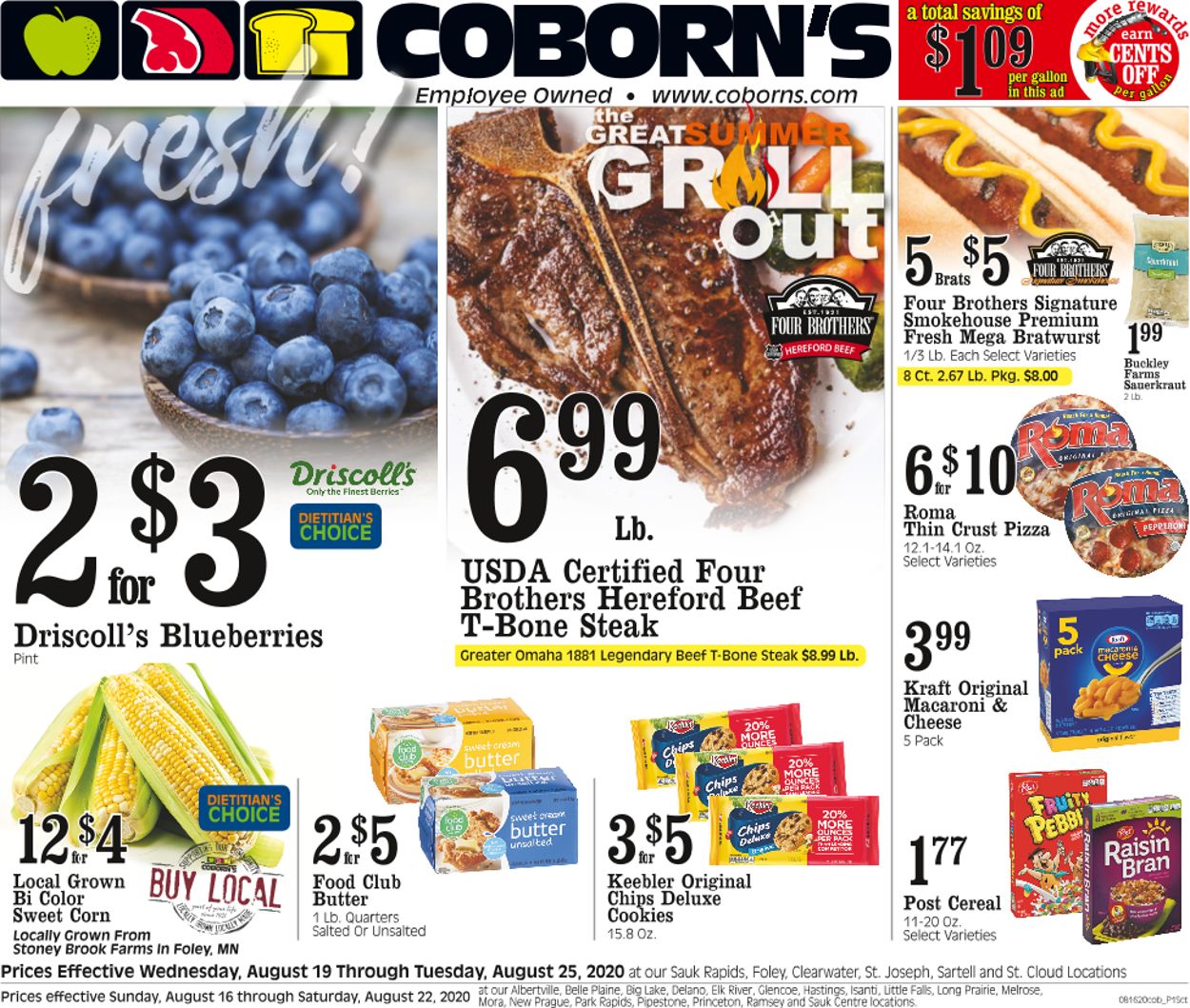Coborn's Weekly Ad Circular - valid 08/19-08/25/2020
