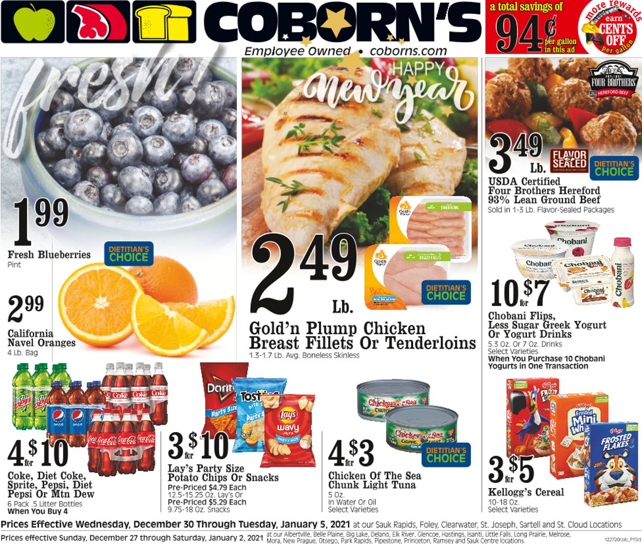 Coborn's Weekly Ad Circular - valid 12/30-01/05/2021