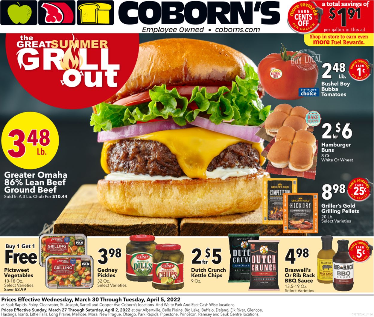 Coborn's Weekly Ad Circular - valid 03/30-04/05/2022