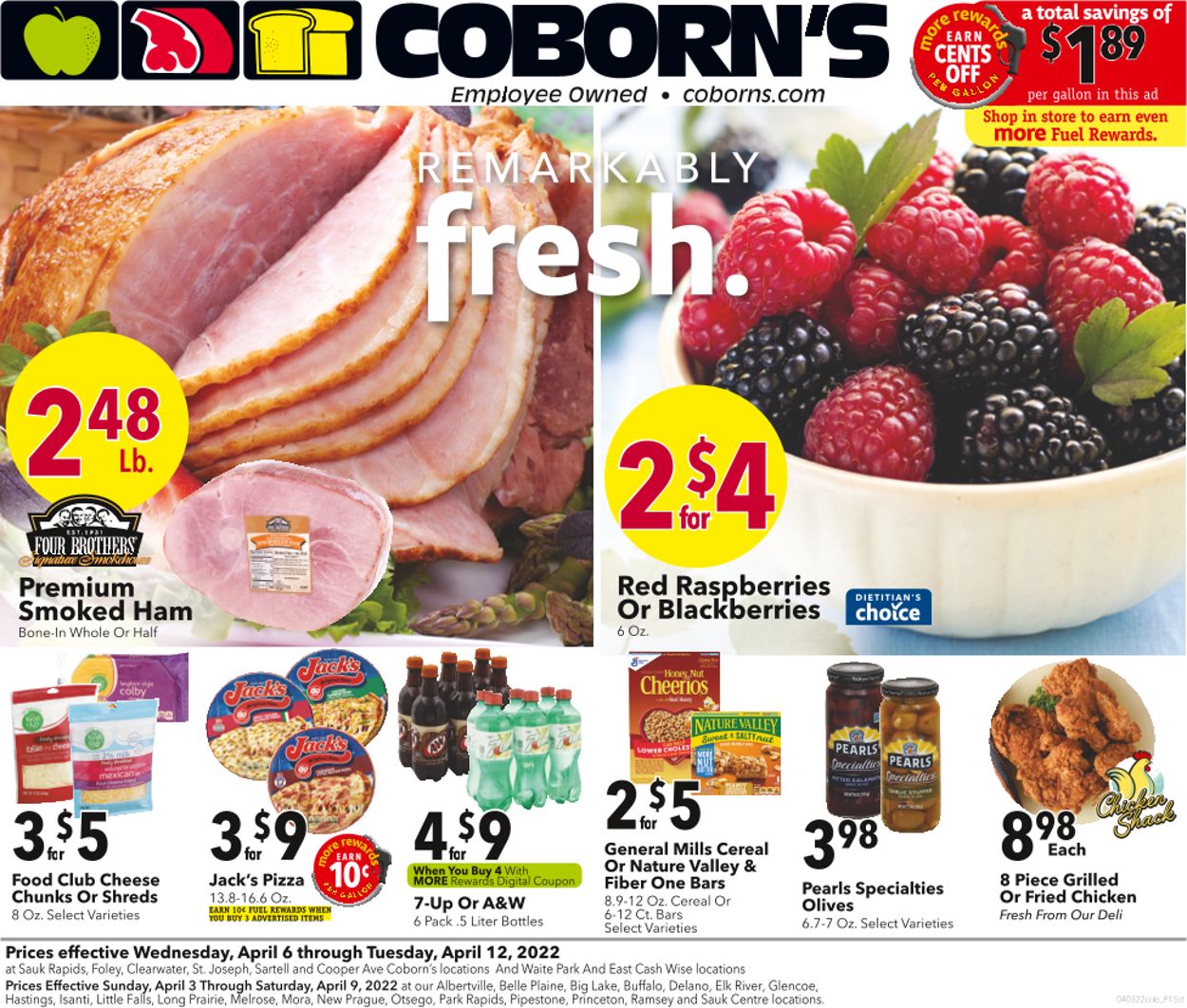 Coborn's Weekly Ad Circular - valid 04/06-04/12/2022