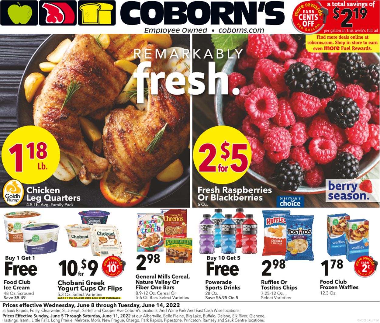 Coborn's Weekly Ad Circular - valid 06/08-06/14/2022