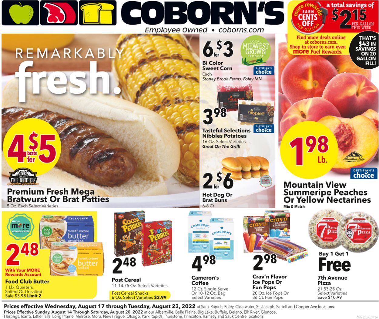 Coborn's Weekly Ad Circular - valid 08/18-08/24/2022