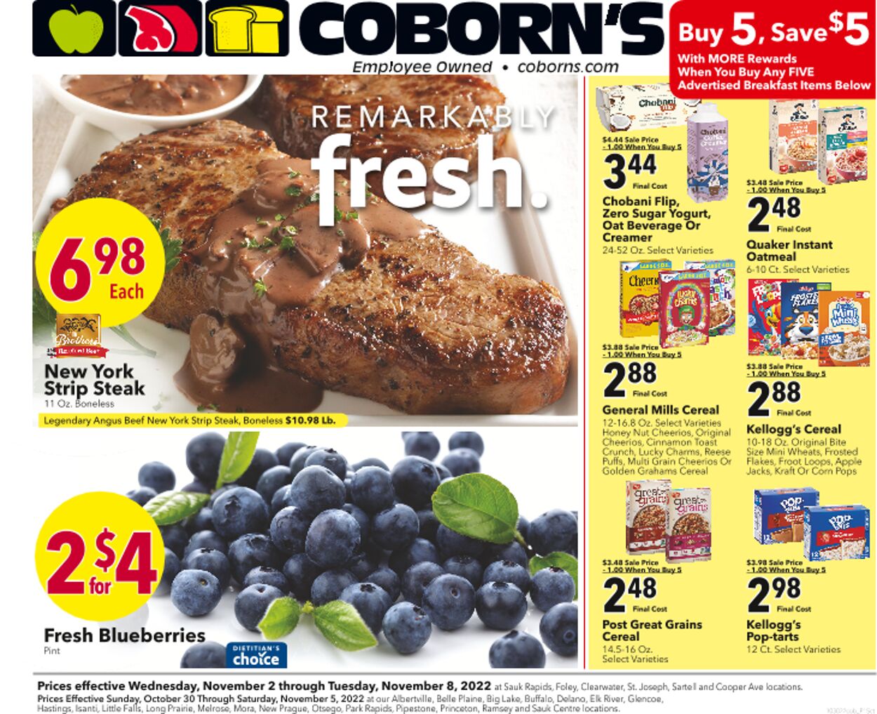 Coborn's Weekly Ad Circular - valid 11/03-11/09/2022