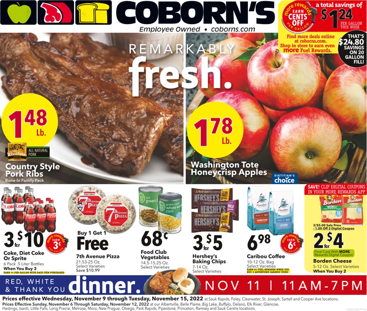 Coborn's Weekly Ad Circular - valid 11/10-11/26/2022