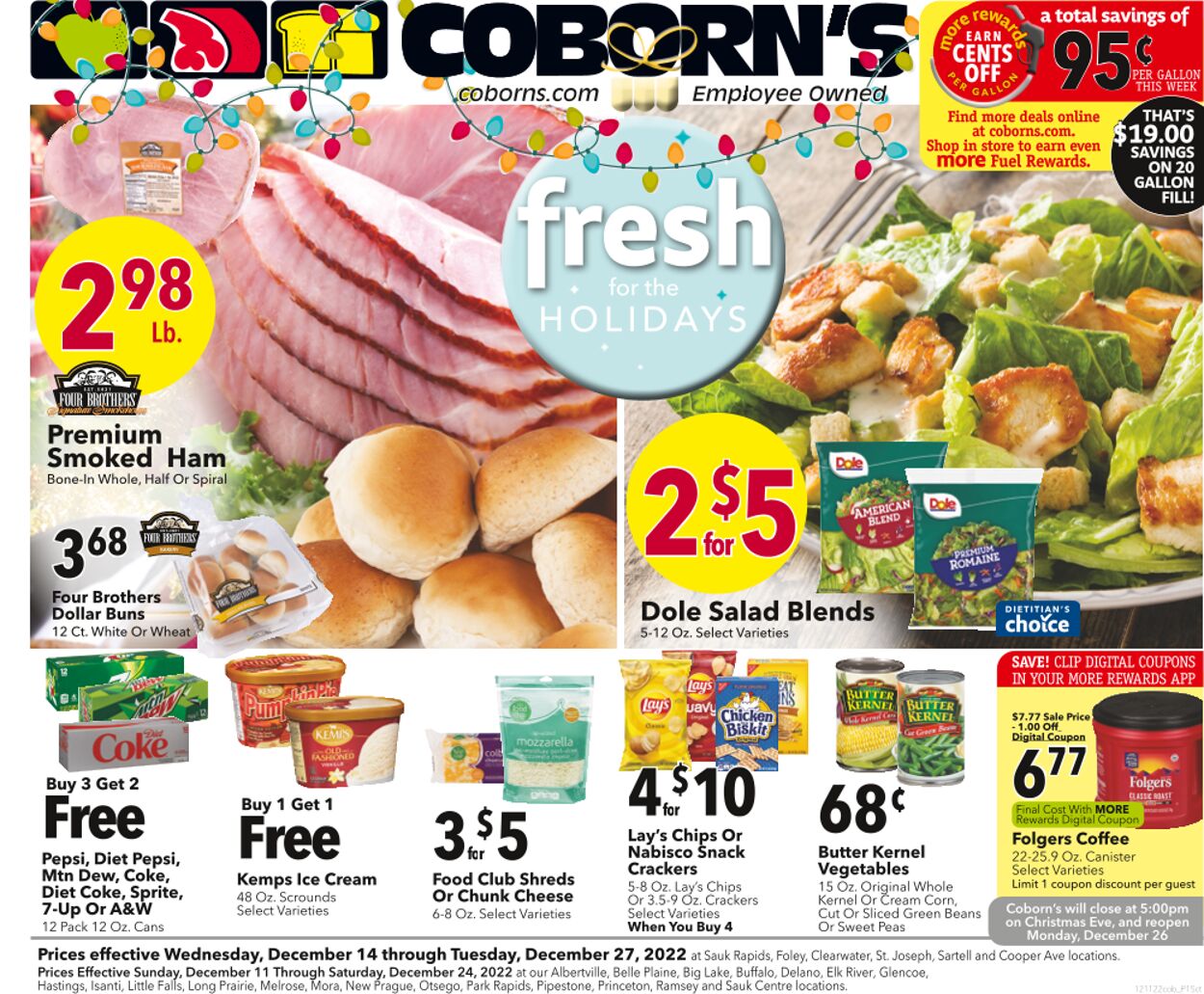 Coborn's Weekly Ad Circular - valid 12/15-12/28/2022
