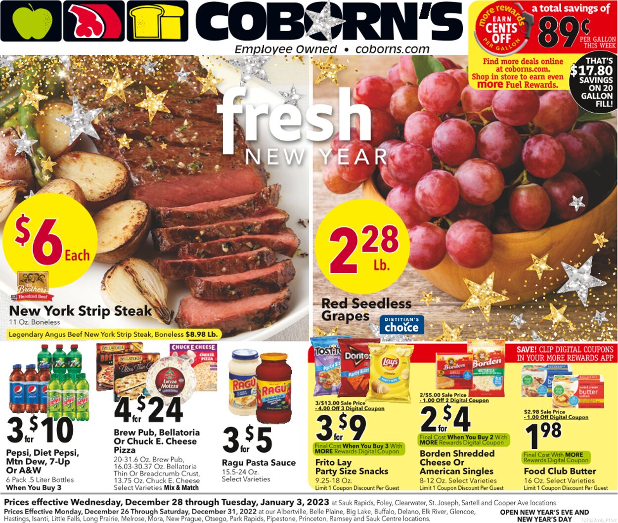 Coborn's Weekly Ad Circular - valid 12/29-01/04/2023