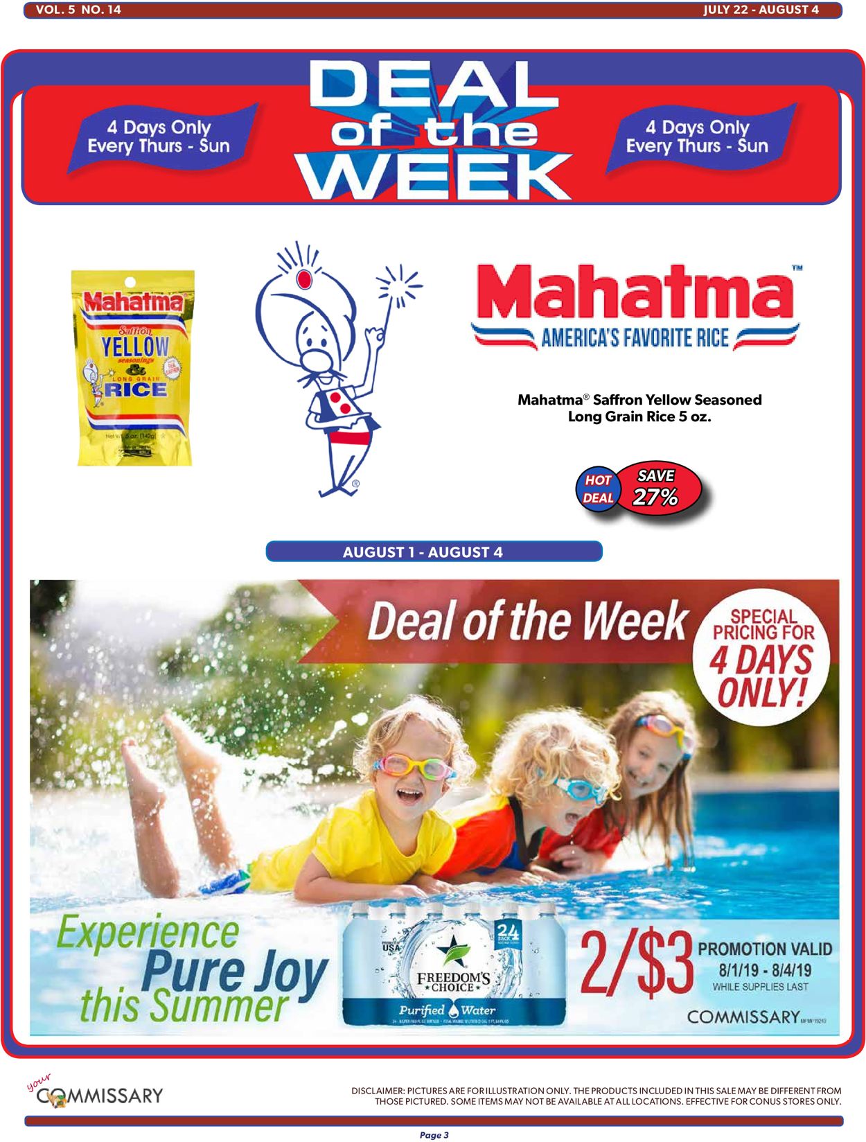 Commissary Weekly Ad Circular - valid 07/22-08/04/2019 (Page 3)