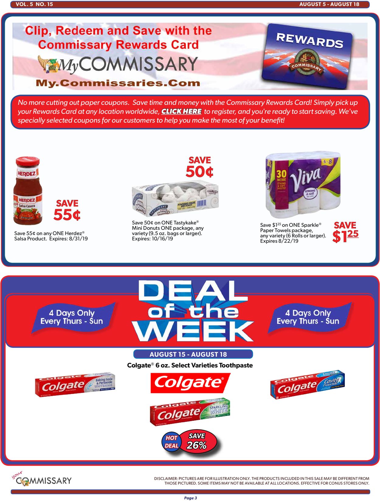 Commissary Weekly Ad Circular - valid 08/05-08/18/2019 (Page 3)