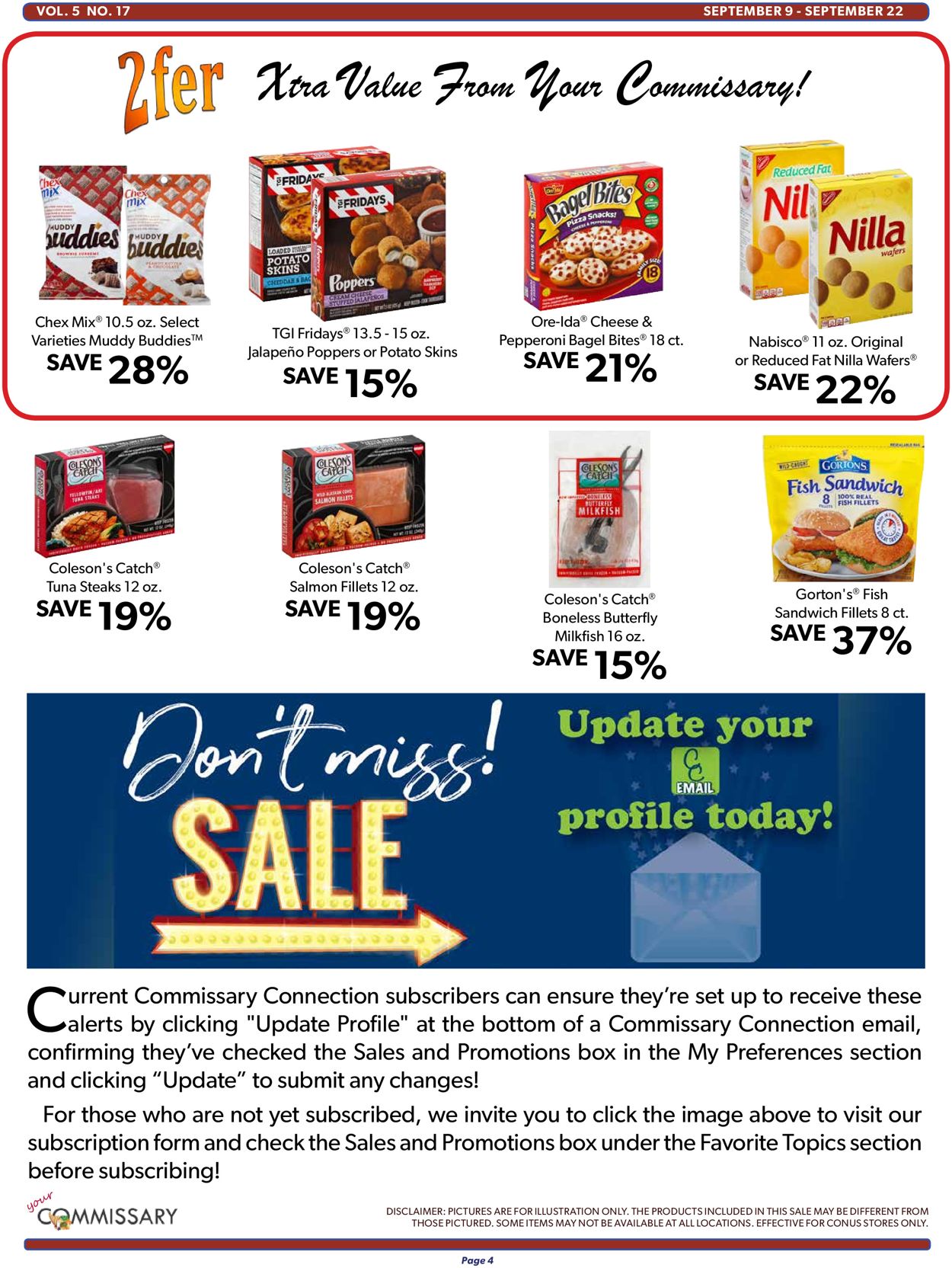 Commissary Weekly Ad Circular - valid 09/09-09/22/2019 (Page 4)