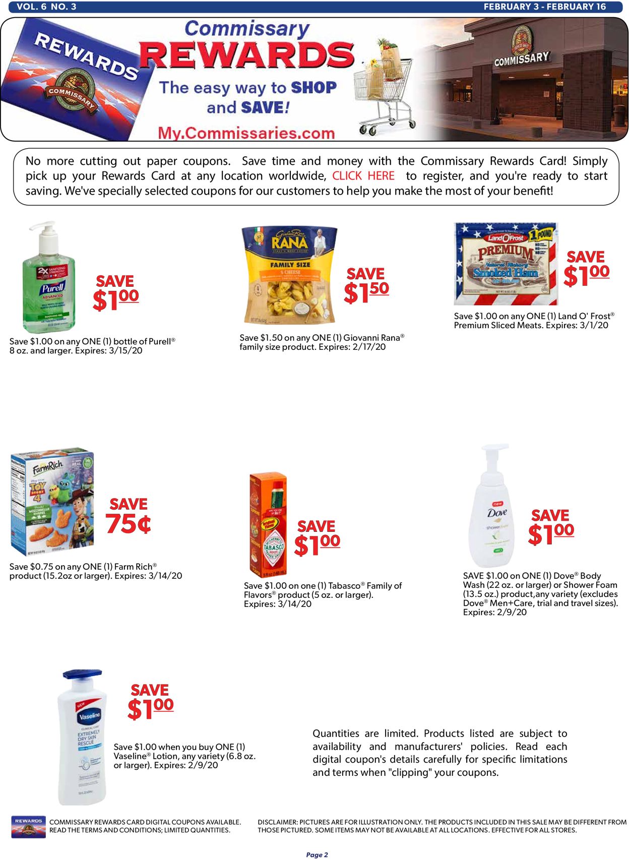 Commissary Weekly Ad Circular - valid 02/03-02/16/2020 (Page 2)