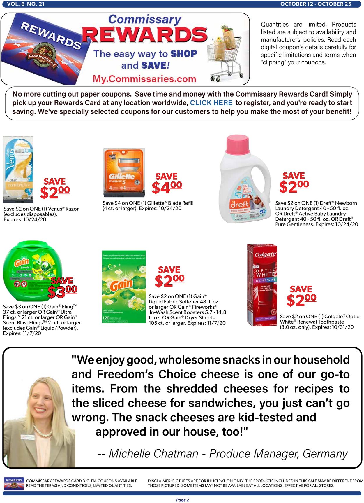 Commissary Weekly Ad Circular - valid 10/12-10/25/2020 (Page 2)