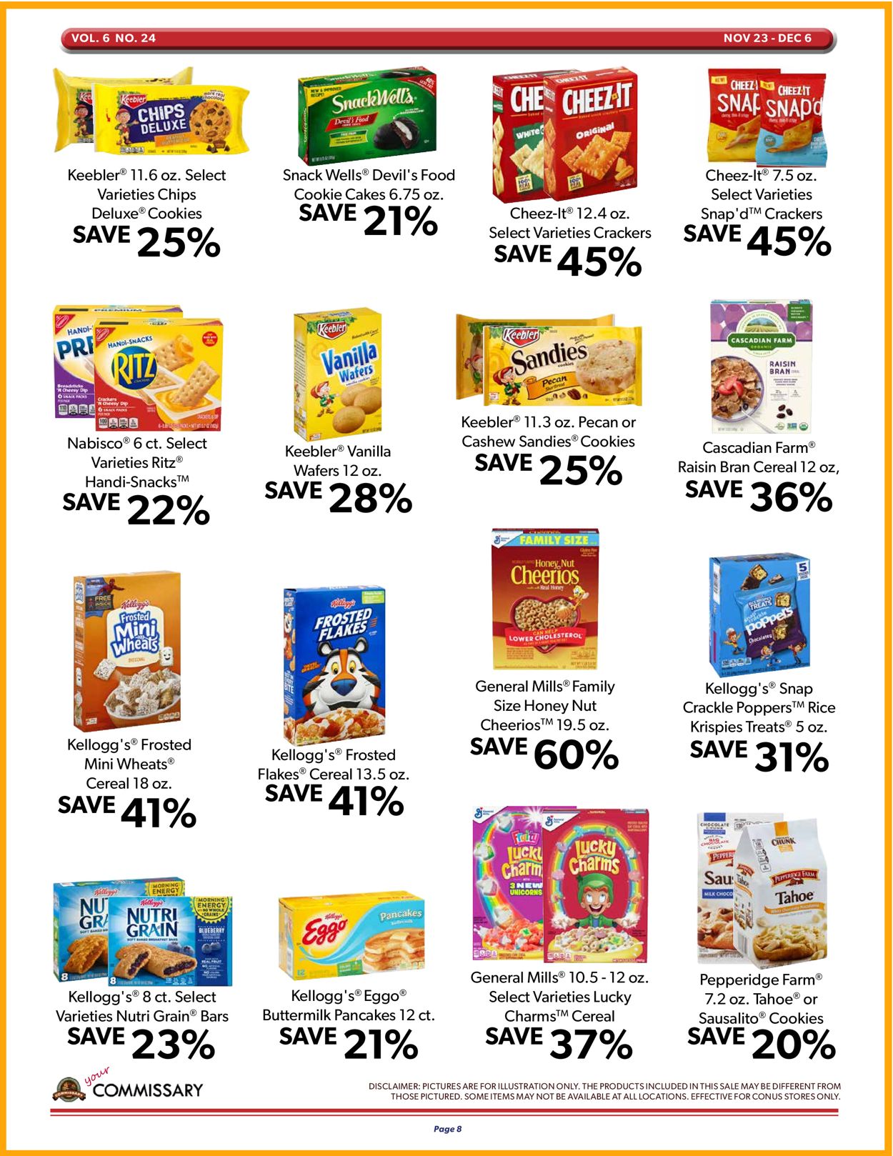 Commissary Thanksgiving 2020 Weekly Ad Circular - valid 11/23-12/06/2020 (Page 8)