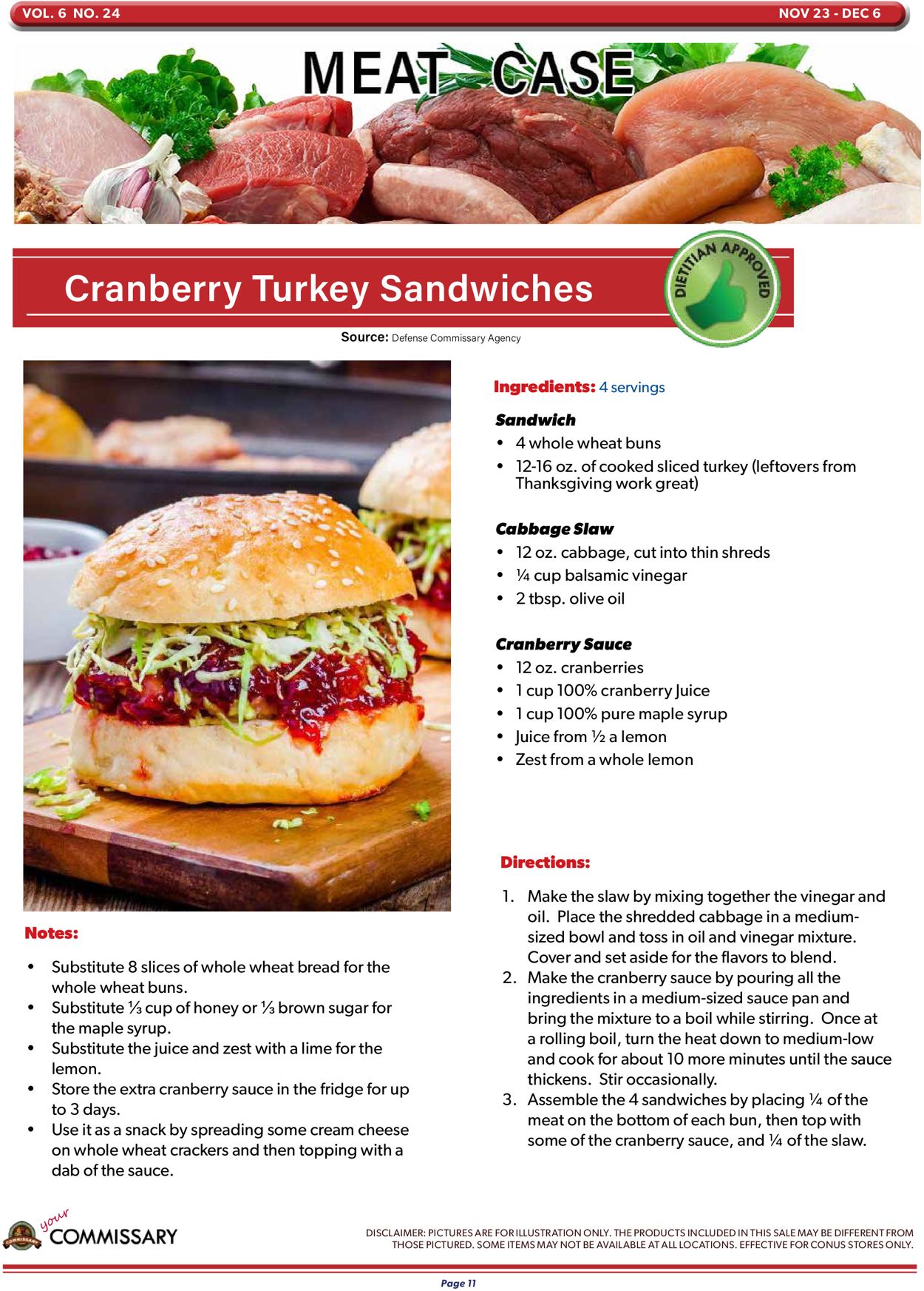 Commissary Thanksgiving 2020 Weekly Ad Circular - valid 11/23-12/06/2020 (Page 11)