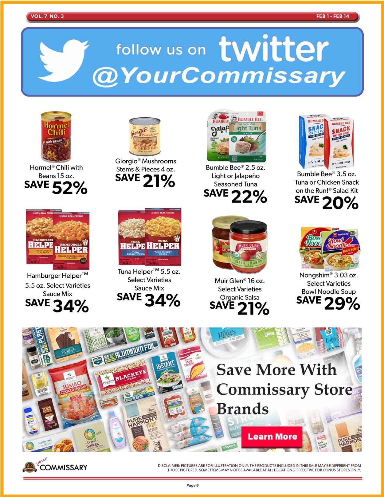 Commissary Game Day 2021 Weekly Ad Circular - valid 02/01-02/14/2021 (Page 6)
