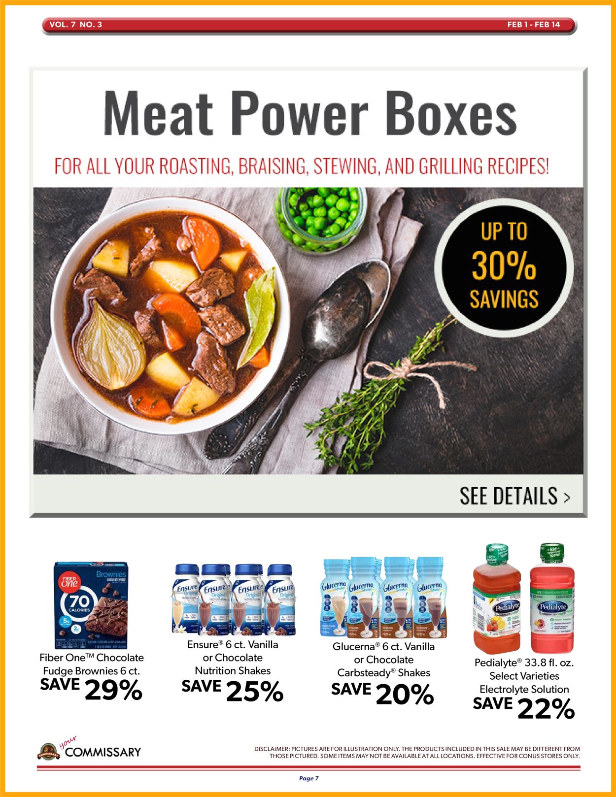 Commissary Game Day 2021 Weekly Ad Circular - valid 02/01-02/14/2021 (Page 7)