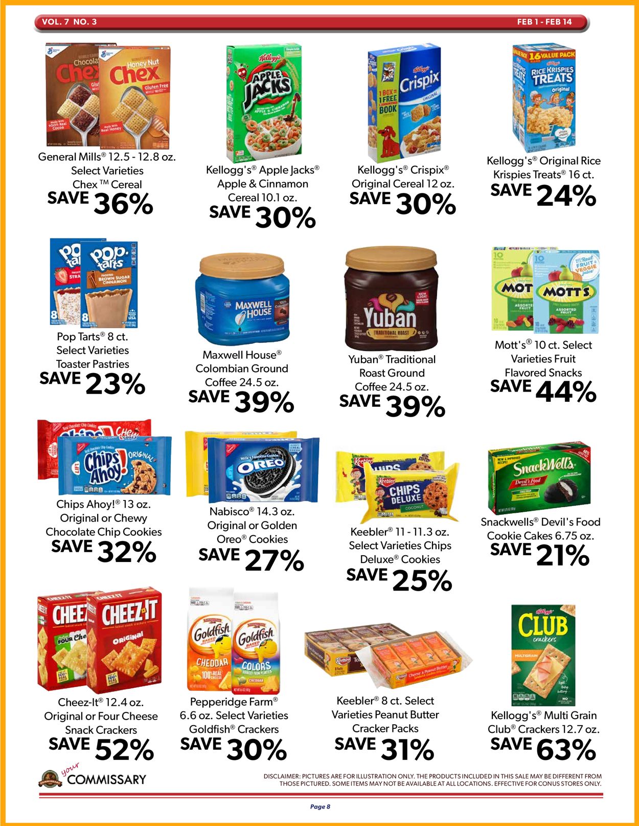 Commissary Game Day 2021 Weekly Ad Circular - valid 02/01-02/14/2021 (Page 8)