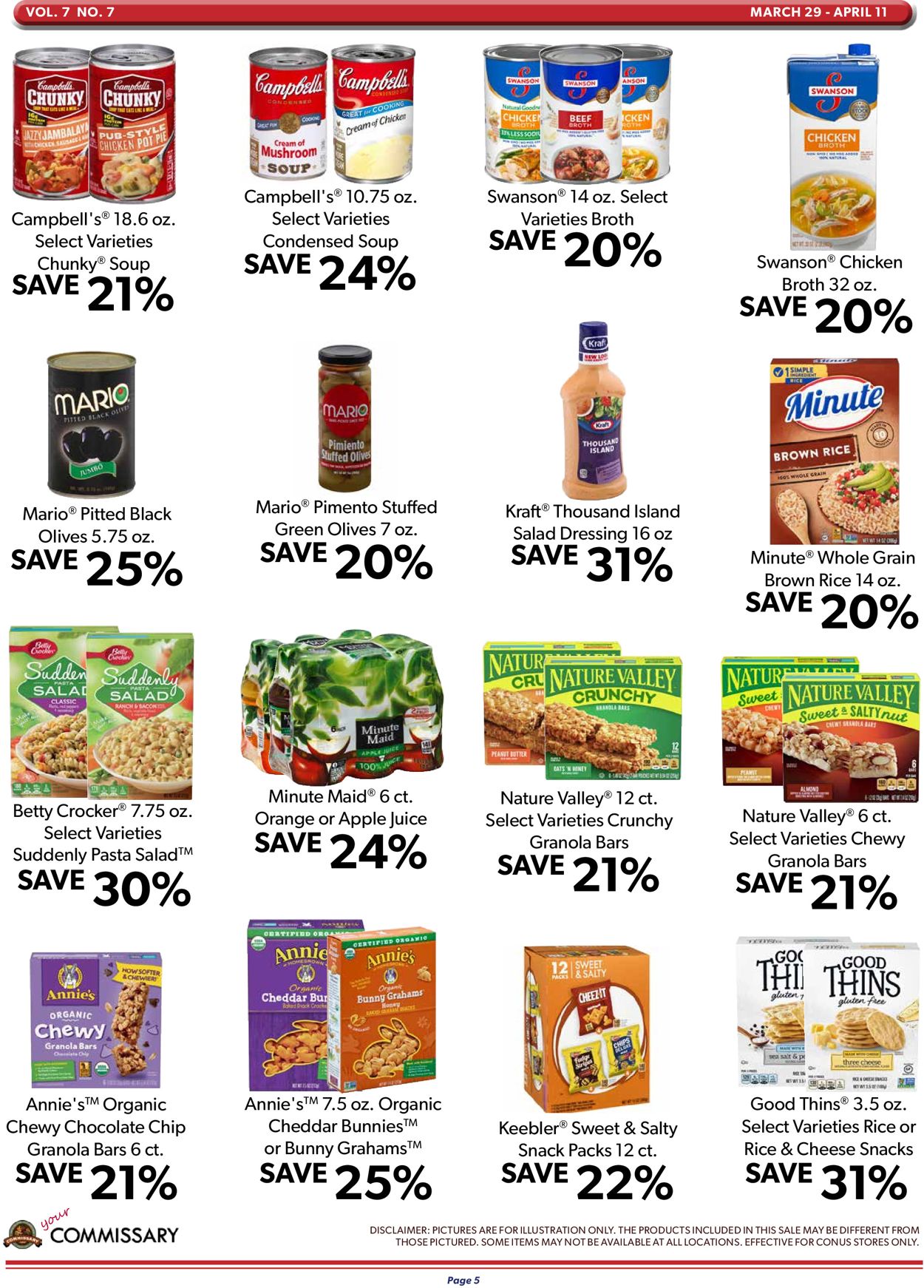 Commissary Easter 2021 Weekly Ad Circular - valid 03/29-04/11/2021 (Page 5)