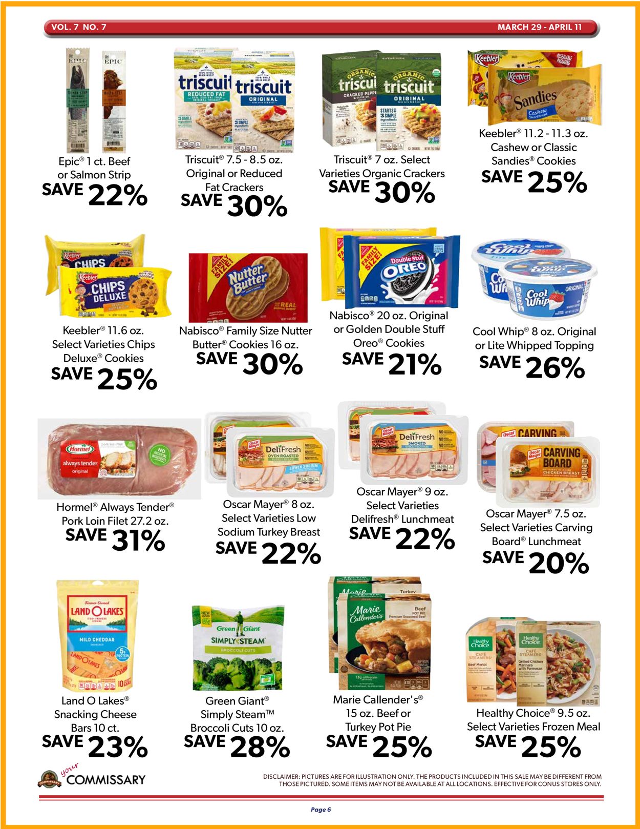 Commissary Easter 2021 Weekly Ad Circular - valid 03/29-04/11/2021 (Page 6)
