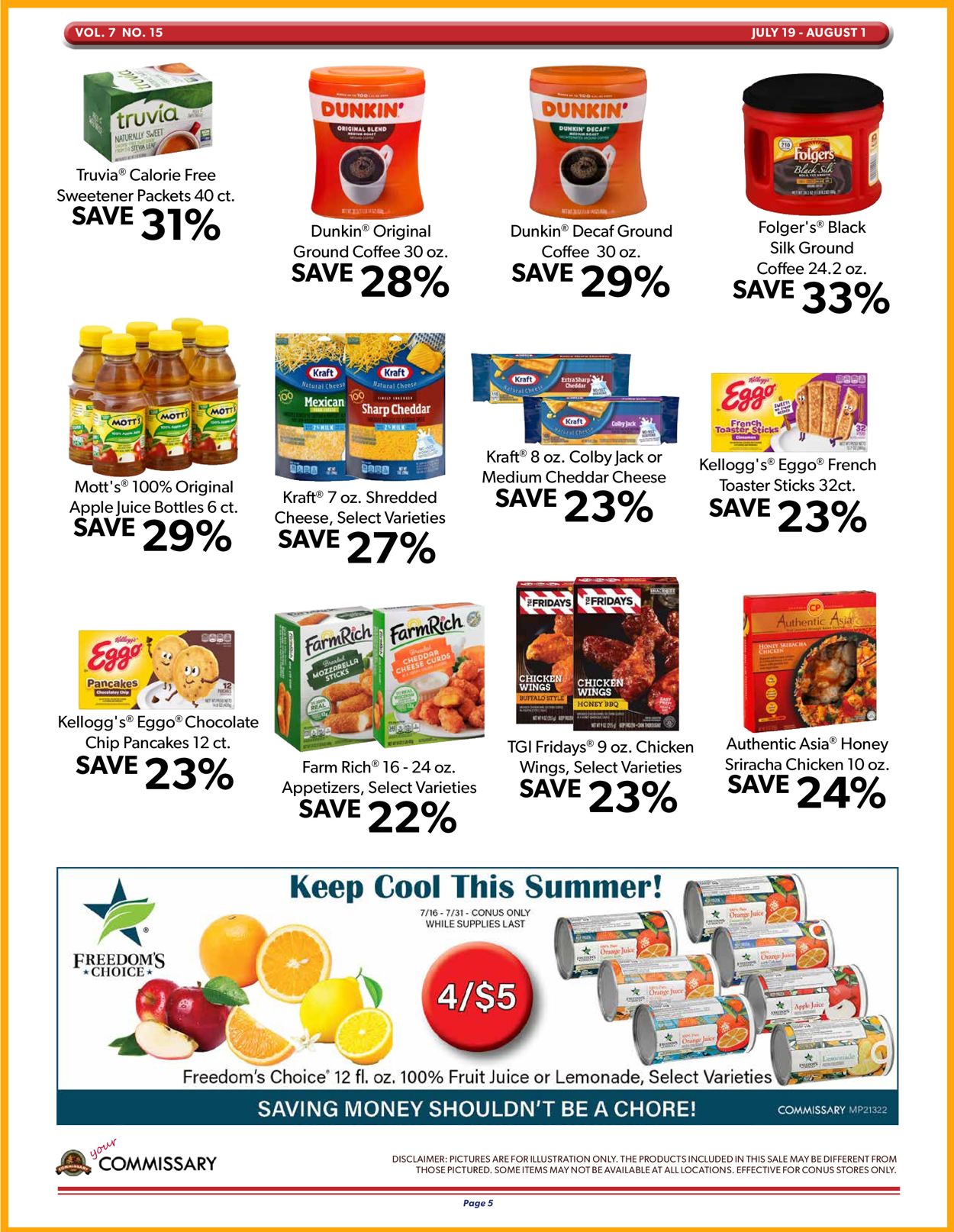 Commissary Weekly Ad Circular - valid 07/19-08/01/2021 (Page 5)