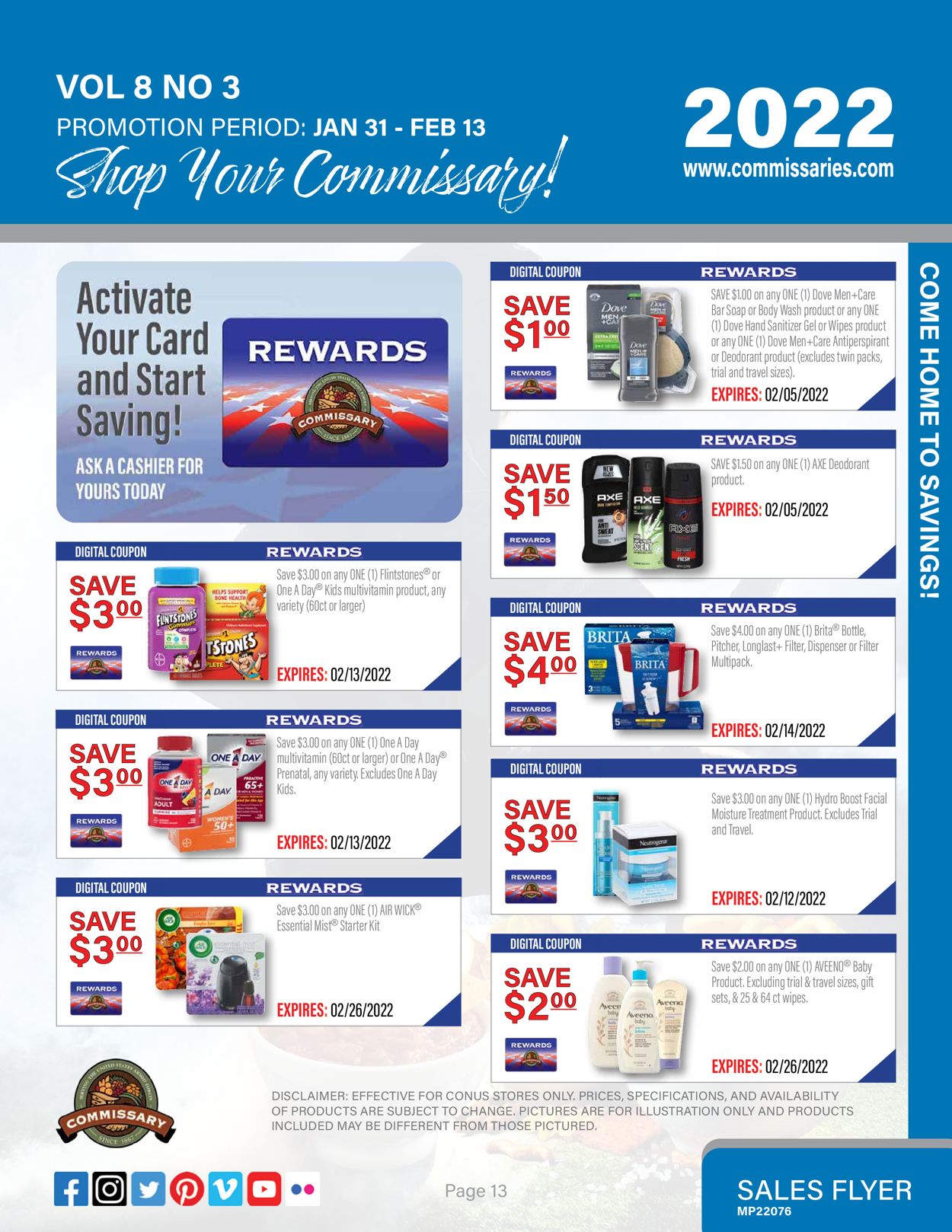 Commissary Weekly Ad Circular - valid 01/31-02/13/2022 (Page 13)