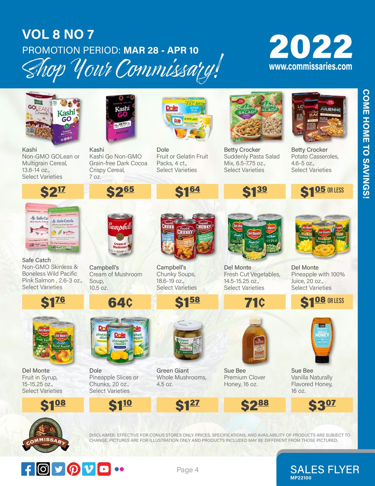 Commissary EASTER 2022 Weekly Ad Circular - valid 03/28-04/10/2022 (Page 4)